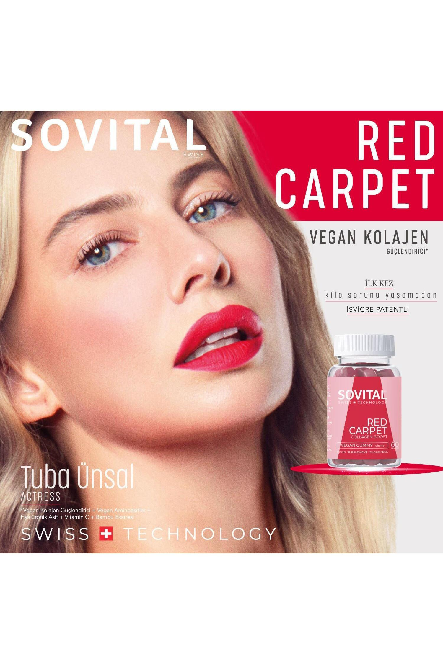 SovitalSovital Red Carpet Collagen Boost 60 AdetSovital Red Carpet Yaşlanma Karşıtı Kolajen 60 Tablet Fiyatı ve Özellikleri | Mutlufiyatlar