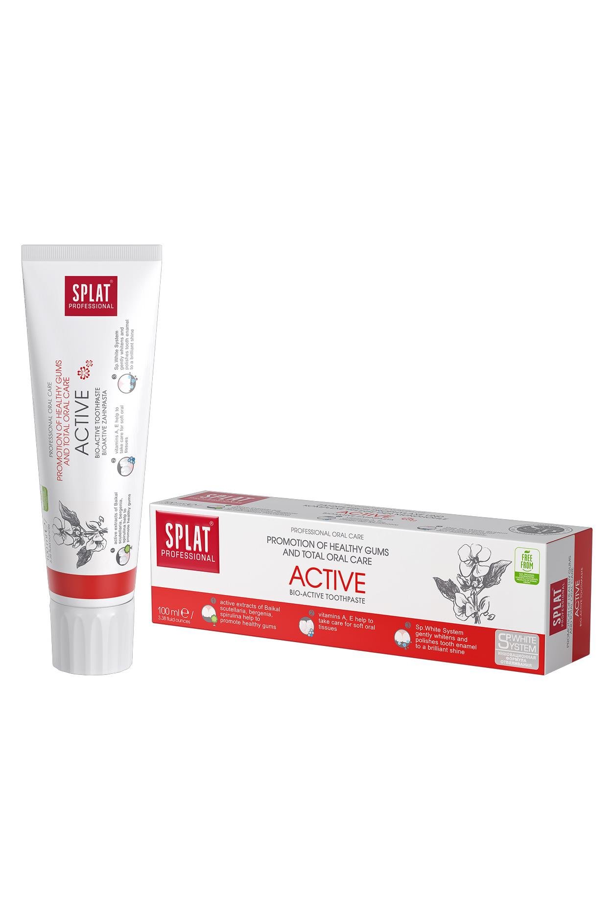 SplatSplat Professional Active Diş Macunu 100 mlSplat Aktive Diş Macunu 100 ml Fiyatı ve Özellikleri | Mutlufiyatlar