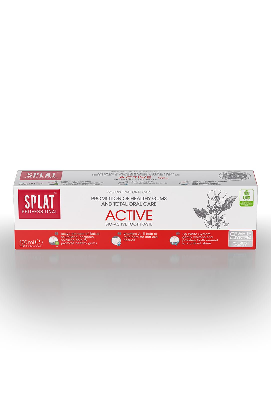 SplatSplat Professional Active Diş Macunu 100 mlSplat Aktive Diş Macunu 100 ml Fiyatı ve Özellikleri | Mutlufiyatlar