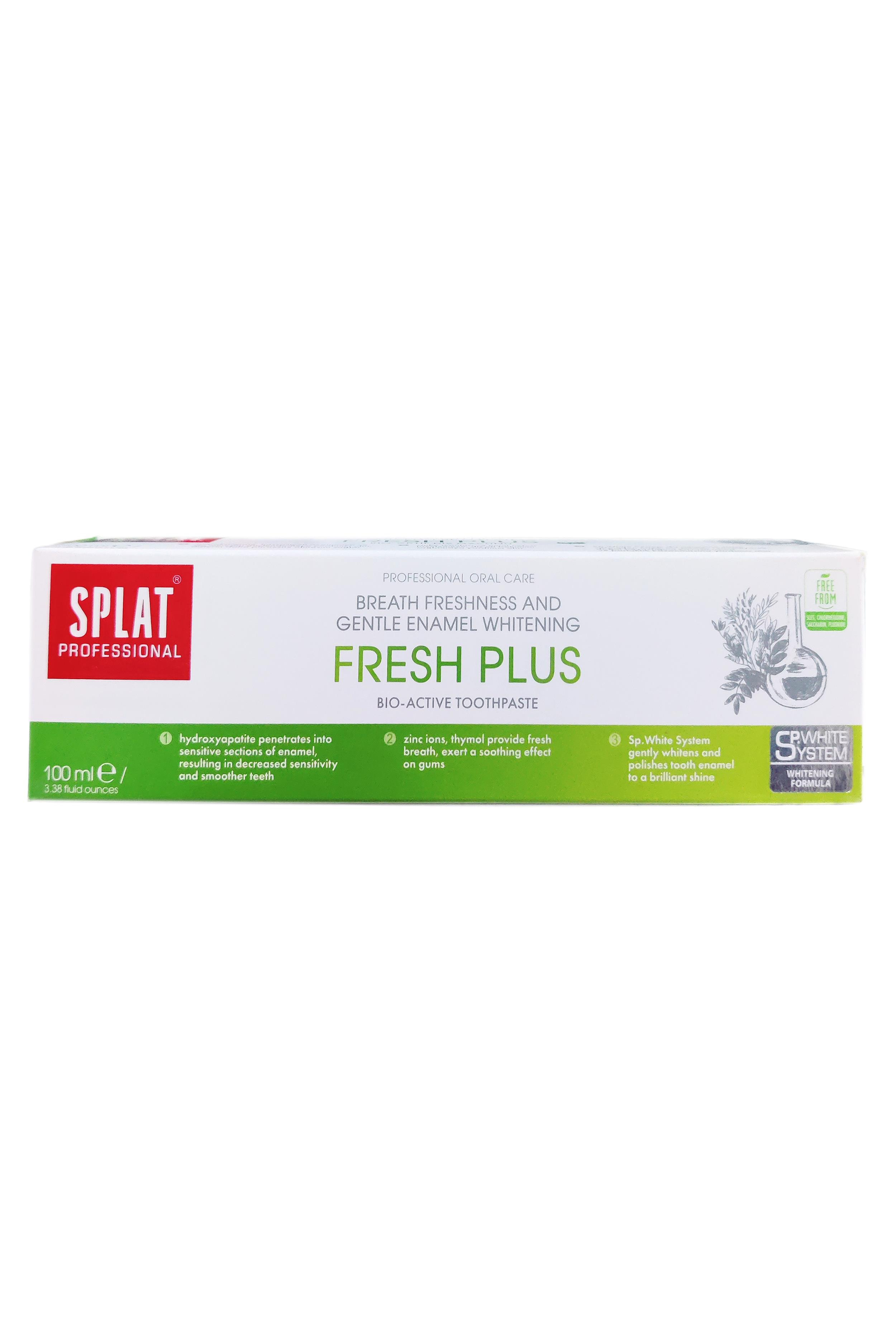 SplatSplat Professional Fresh Plus Diş Macunu 100 mlSplat Fresh Plus Macun 100 ml Fiyatı ve Özellikleri | Mutlufiyatlar