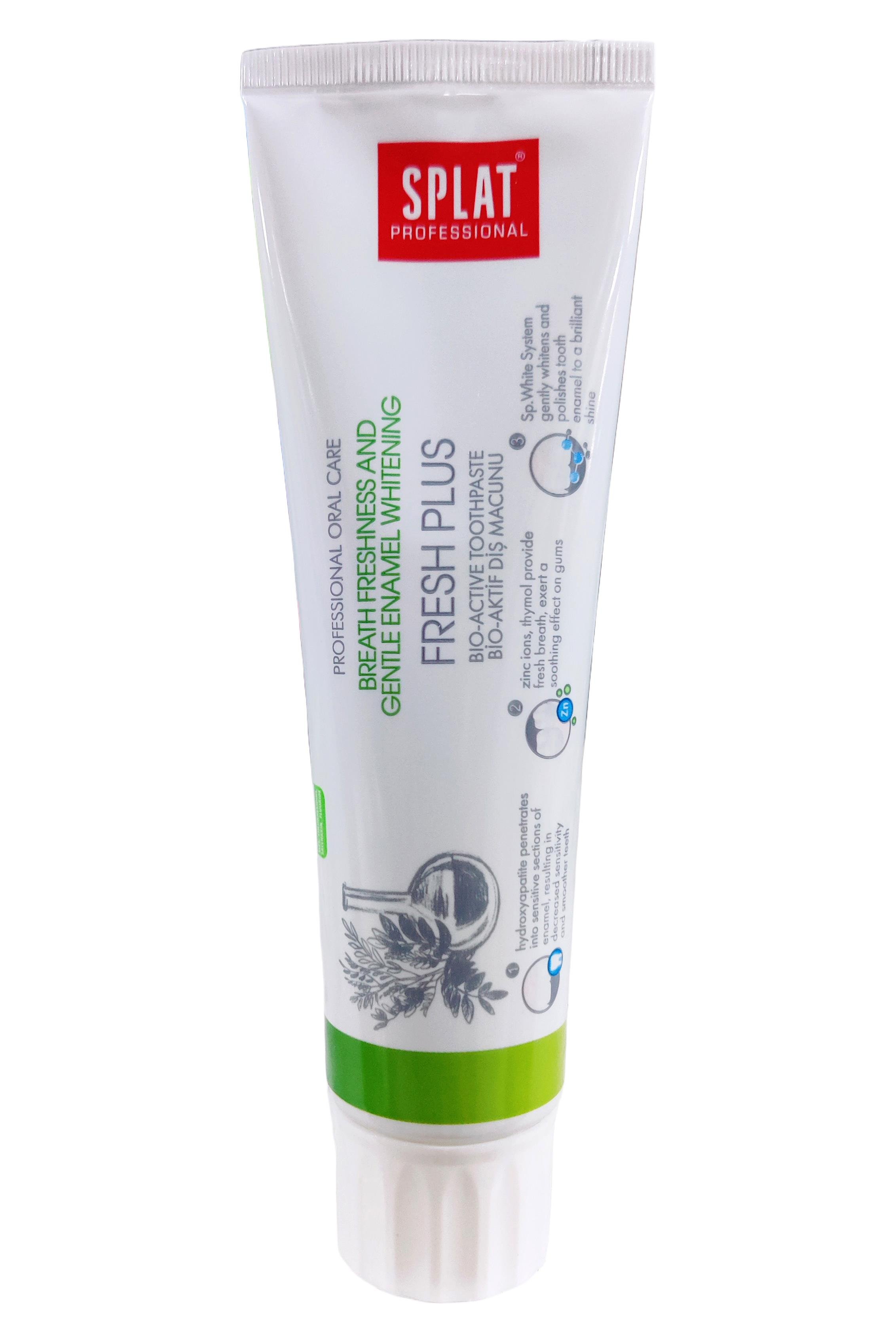 SplatSplat Professional Fresh Plus Diş Macunu 100 mlSplat Fresh Plus Macun 100 ml Fiyatı ve Özellikleri | Mutlufiyatlar