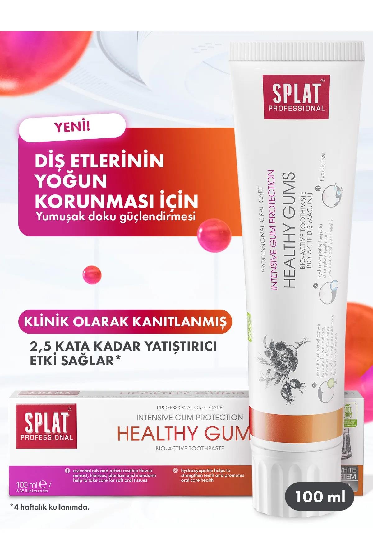 SplatSplat Professional Healthy Gum Diş Macunu 100 mlSplat Healthy Gum Protection 100 ml Fiyatı ve Özellikleri | Mutlufiyatlar