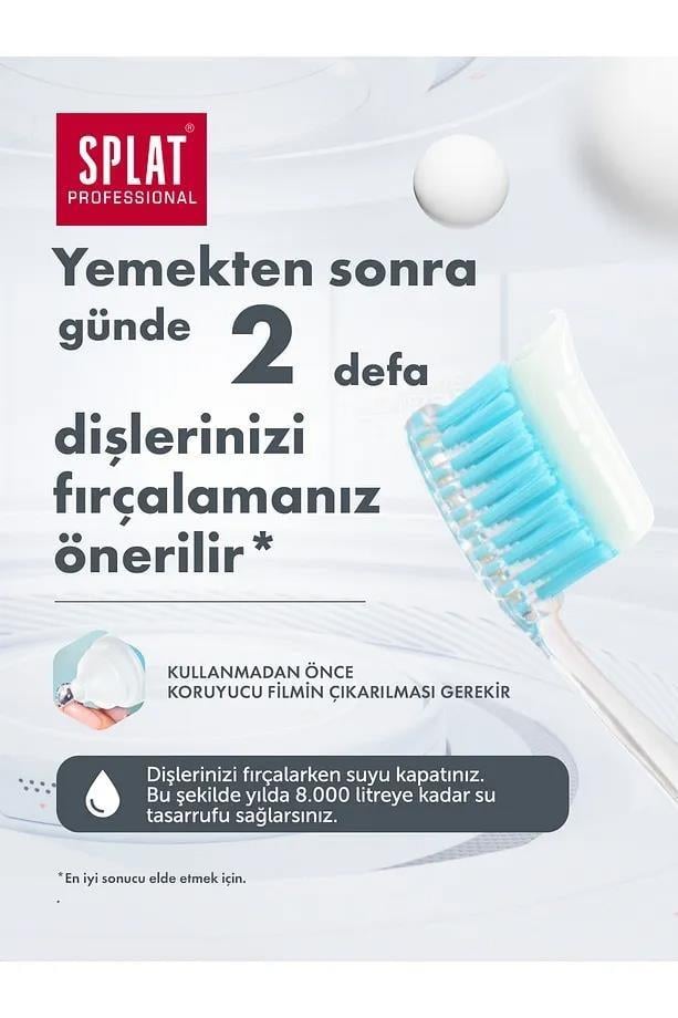 SplatSplat Professional White Plus Beyaz Diş Macunu 100 ml 10'luSplat White Plus Beyaz Diş Macunu 100 ml Fiyatı ve Özellikleri | Mutlufiyatlar