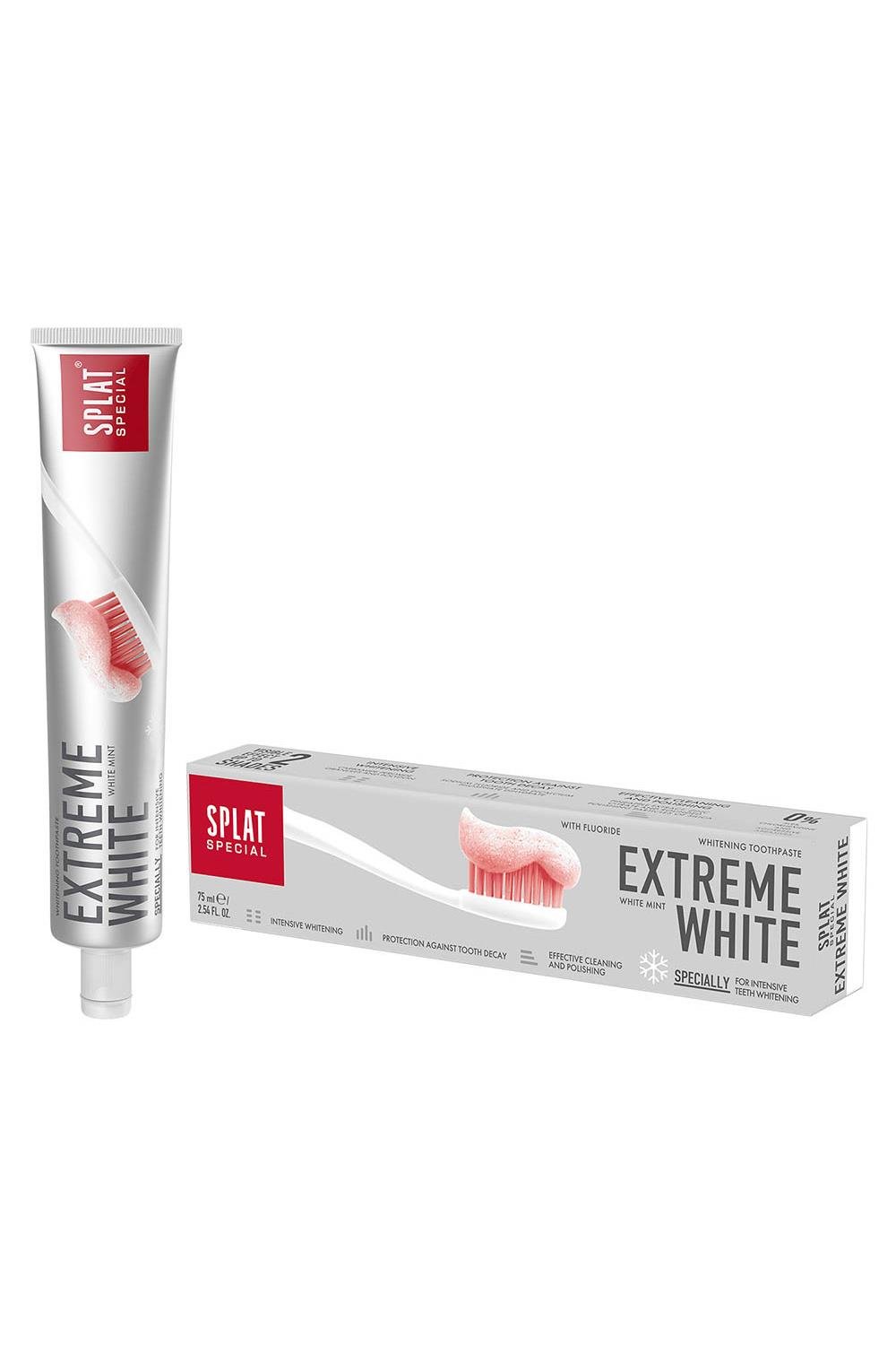 SplatSplat Special Extreme White Diş Macunu 75 mlSplat Mac Extreme White 2 Ton Beyazlaticili Dis Macunu 75 ml Fiyatı ve Özellikleri | Mutlufiyatlar