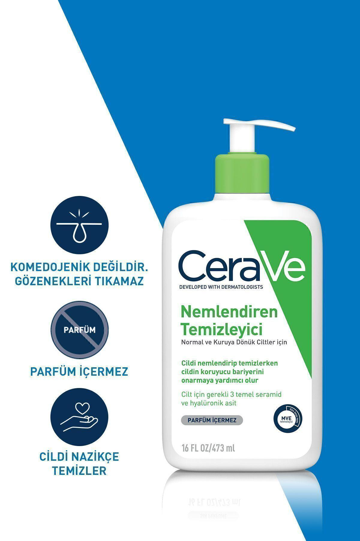STD Normal Ve Kuru Ciltler İçin Nemlendiren Temizleyici 473ml Klasik