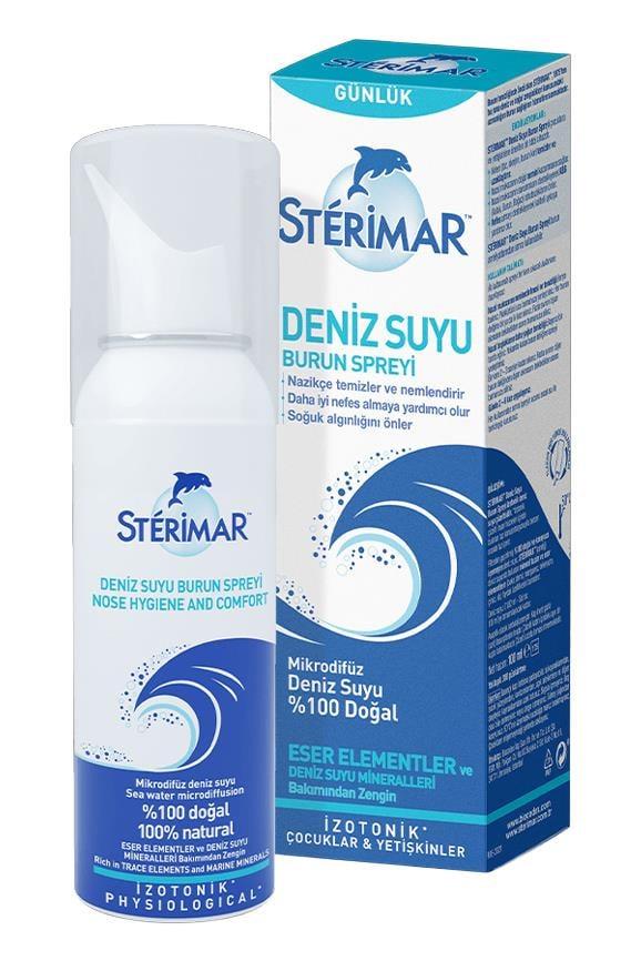 SterimarSterimar Deniz Suyu Burun Spreyi 100 ml 5'liSterimar Deniz Suyu Burun Spreyi 100 ml Fiyatı ve Özellikleri | Mutlufiyatlar