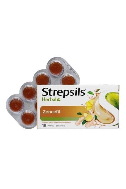 StrepsilsStrepsils Herbal Zencefil Aromalı Pastil 16 Adet 3'lüStrepsils Herbal Zencefil Aromalı 16 Pastil Fiyatı ve Özellikleri | Mutlufiyatlar