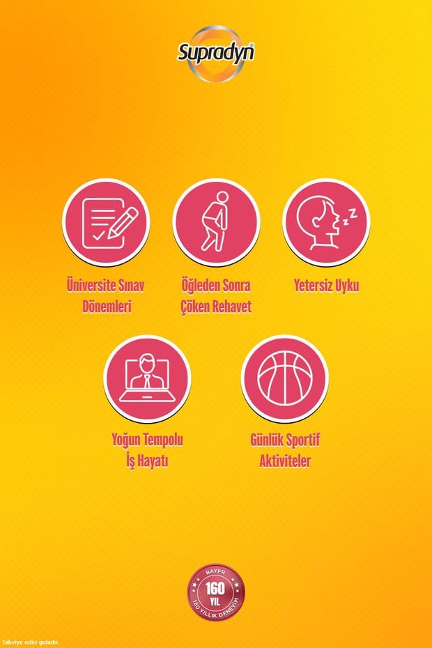 SupradynSupradyn Energy Boost 15 Efervesan TabletSupradyn Energy Boost Taef 15 Efervesan Tablet Fiyatı ve Özellikleri | Mutlufiyatlar