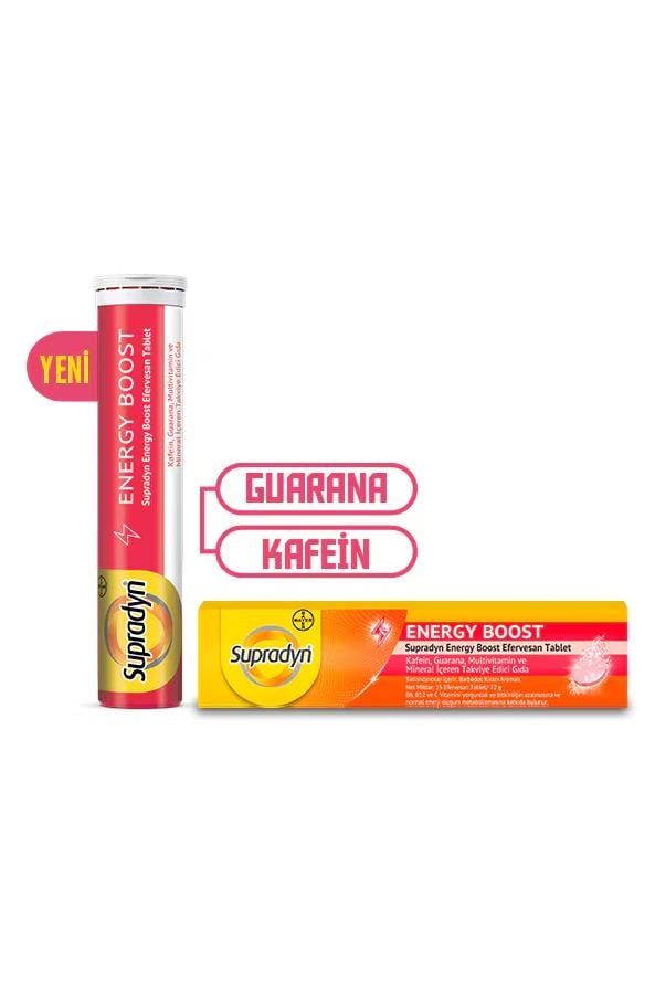 SupradynSupradyn Energy Boost 15 Efervesan TabletSupradyn Energy Boost Taef 15 Efervesan Tablet Fiyatı ve Özellikleri | Mutlufiyatlar
