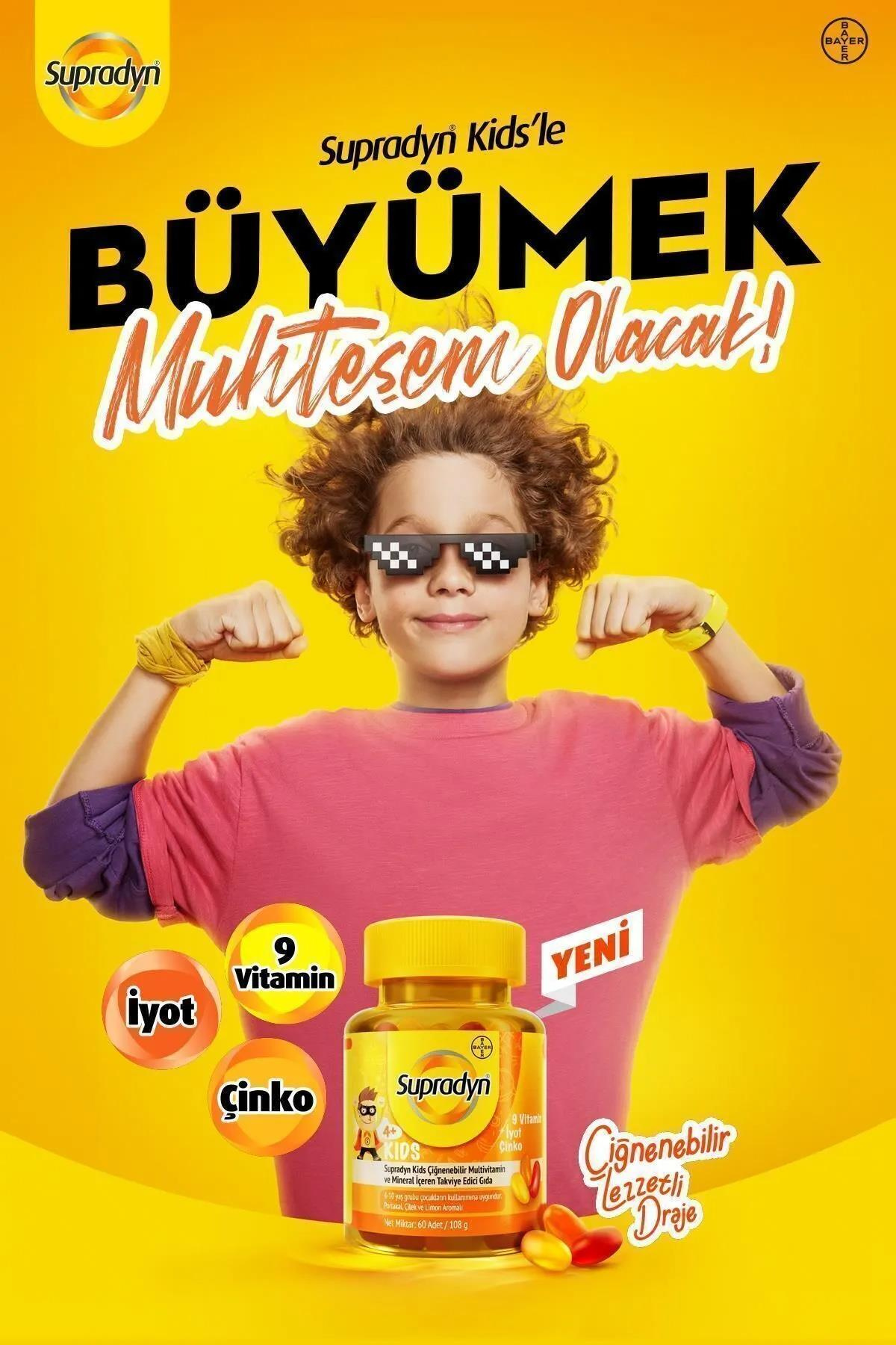 SupradynSupradyn Kids 60 TabletSupradyn Kids 60 Tablet Fiyatı ve Özellikleri | Mutlufiyatlar