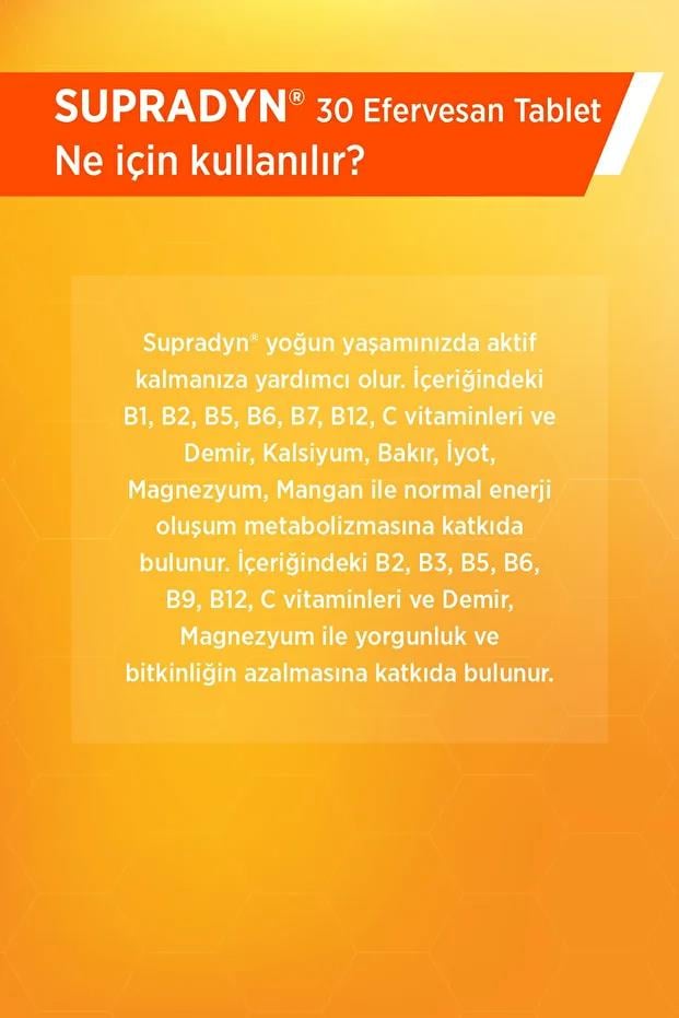 SupradynSupradyn Koenzim Q10 30 Efervesan TabletSupradyn Koenzim Q10 30 Efervesan Tablet Fiyatı ve Özellikleri | Mutlufiyatlar