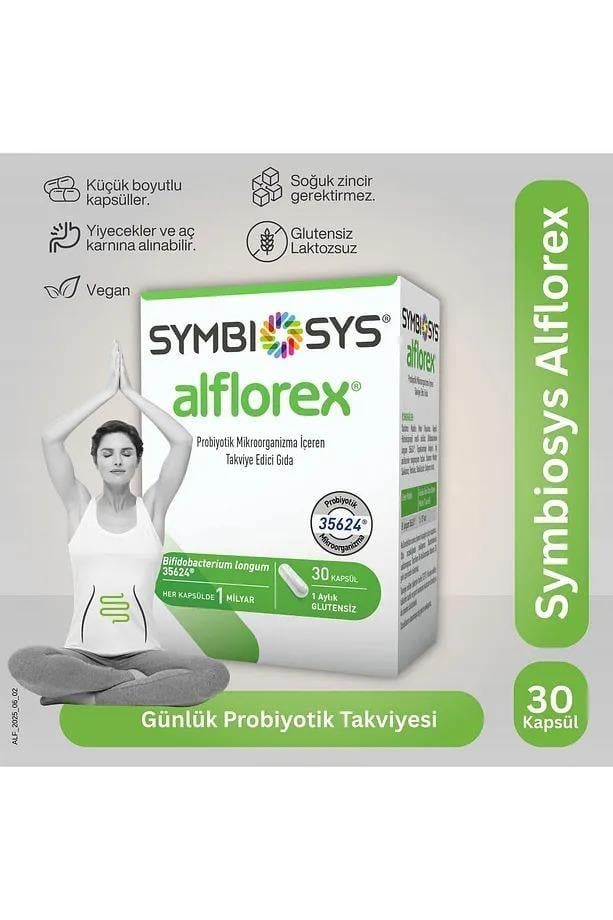 SymbiosysSymbiosys Alflorex Probiyotik 30 Kapsül 2'liSymbiosis Alflorex Probiyotik 30 Kapsül Fiyatı ve Özellikleri | Mutlufiyatlar