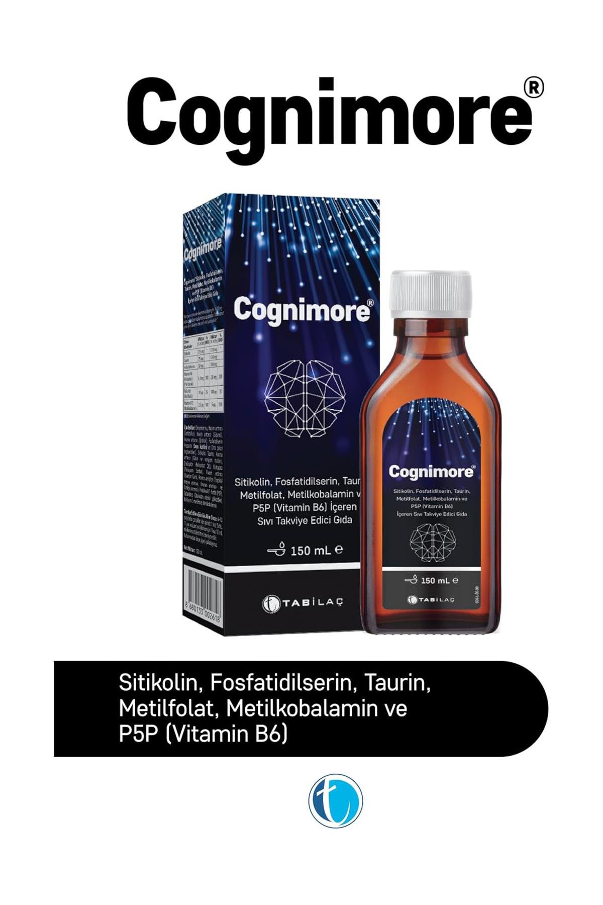 Tab İlaçCognimore Sıvı Likit 150 mlCognimore Sıvı Likit 150 ml Fiyatı ve Özellikleri | Mutlufiyatlar