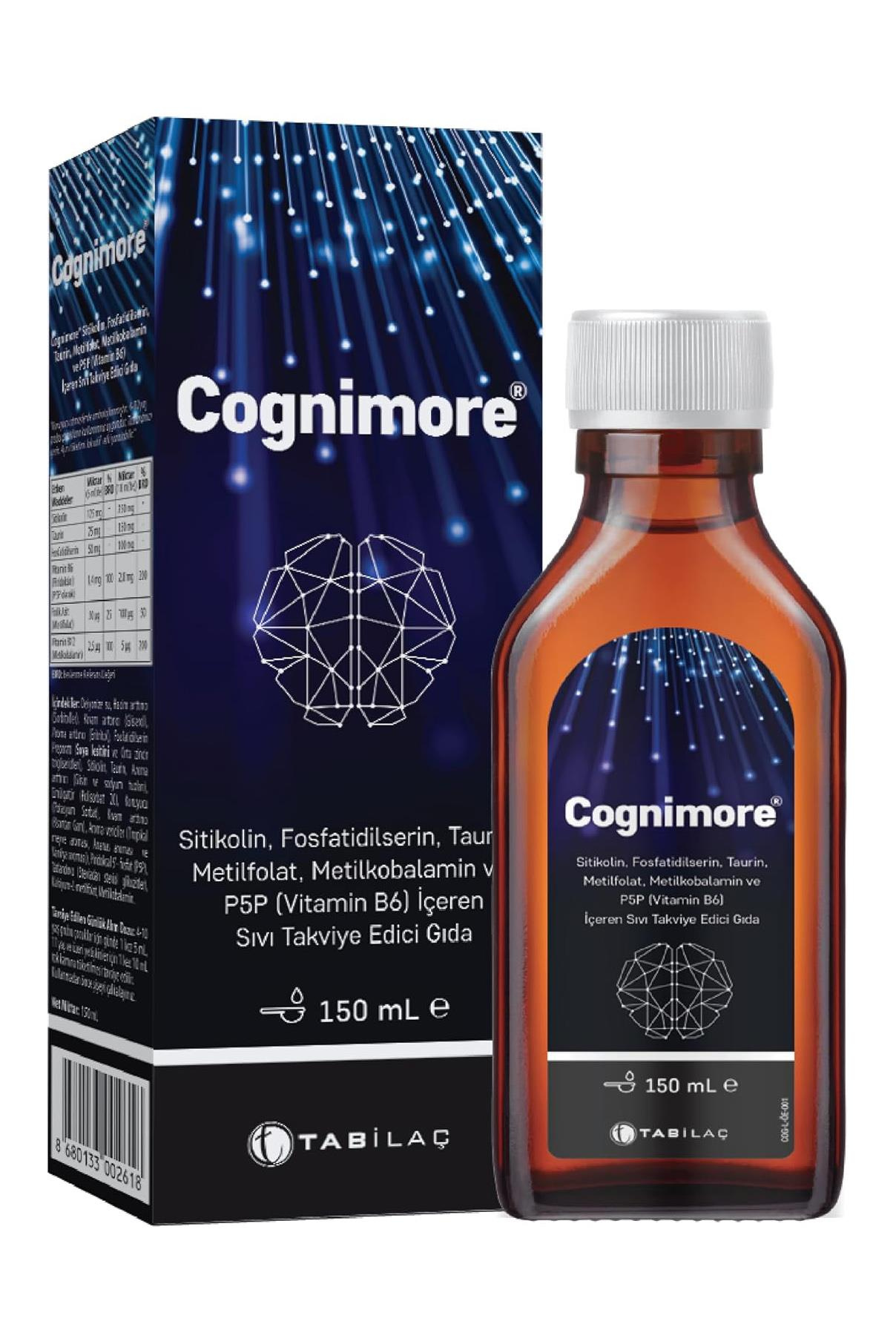 Tab İlaçCognimore Sıvı Likit 150 mlCognimore Sıvı Likit 150 ml Fiyatı ve Özellikleri | Mutlufiyatlar