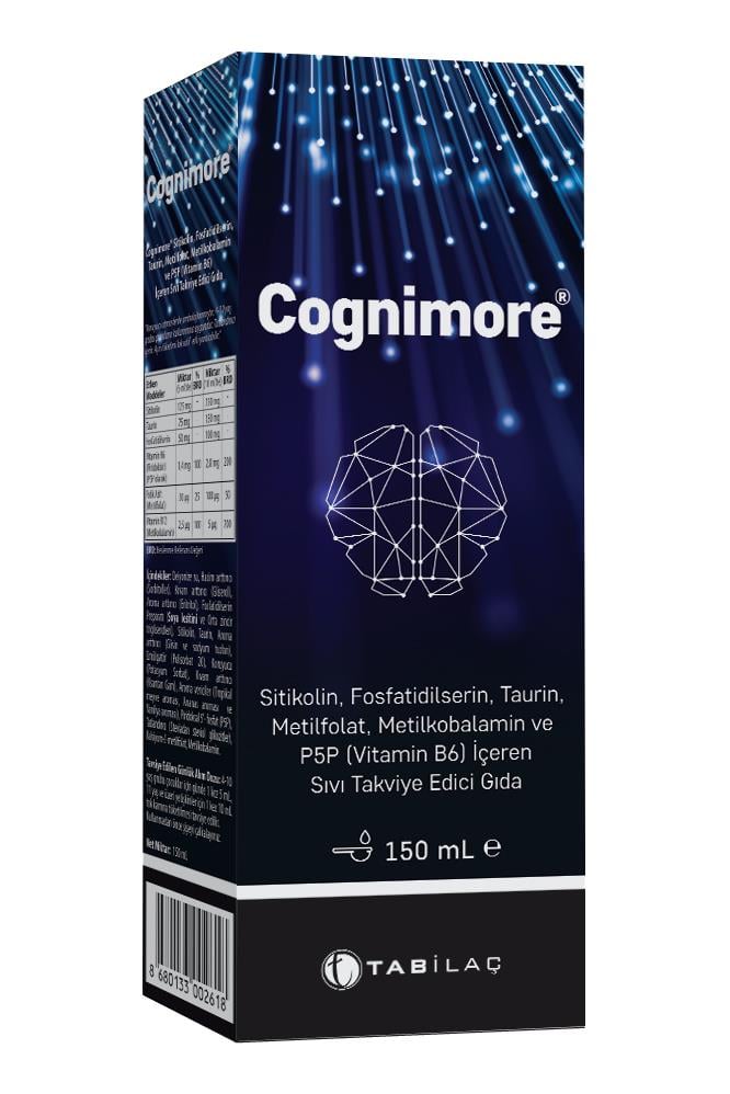 Tab İlaçCognimore Sıvı Likit 150 mlCognimore Sıvı Likit 150 ml Fiyatı ve Özellikleri | Mutlufiyatlar