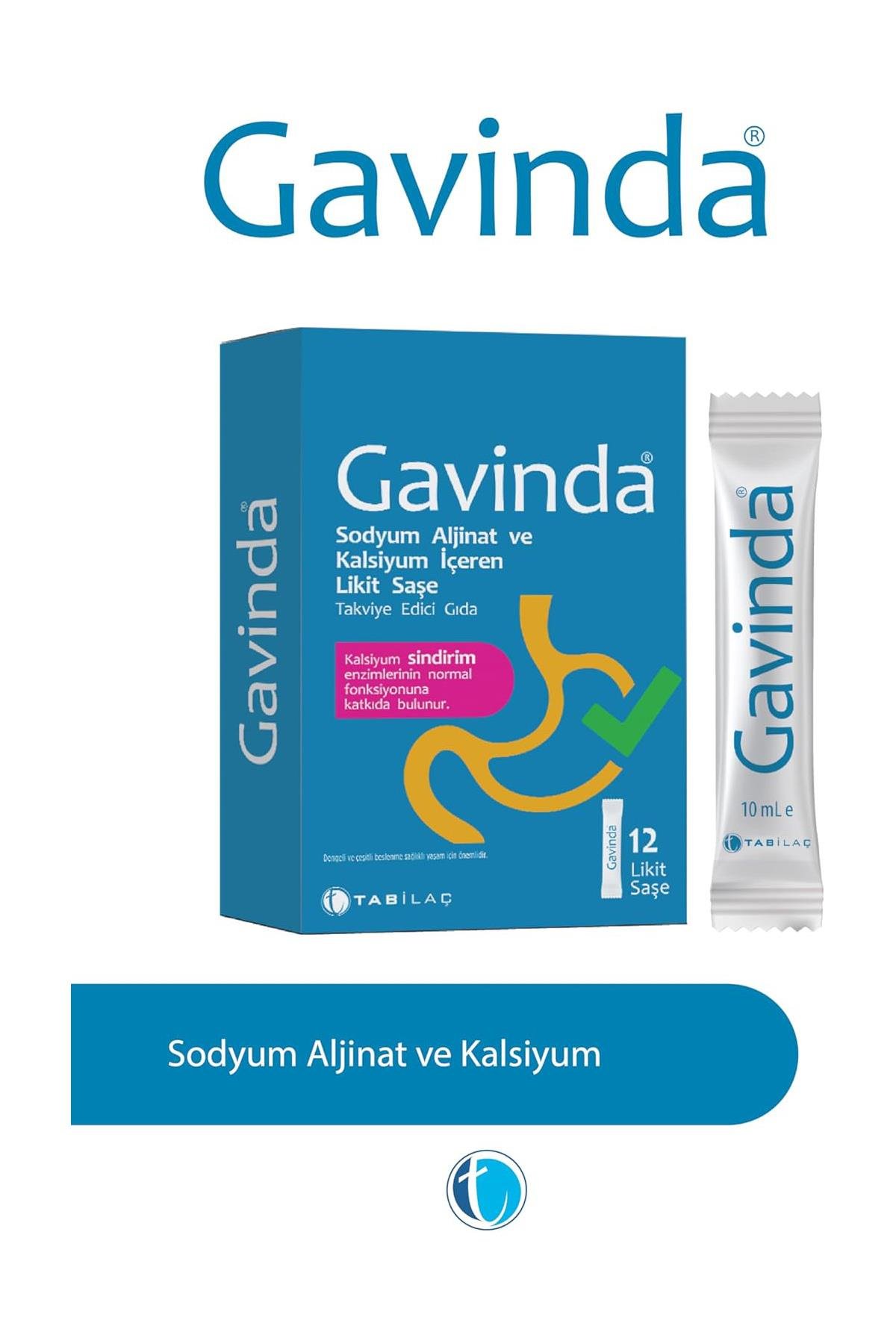 Tab İlaçGavinda 12 Likit ŞaseGavinda 12 Likit Şase Fiyatı ve Özellikleri | Mutlufiyatlar