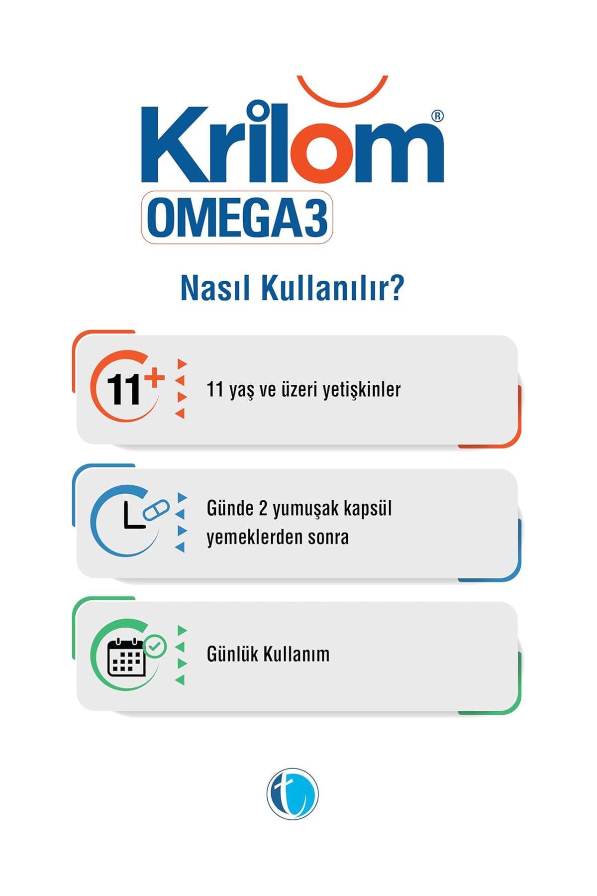Tab İlaçKrilom Omega 3 50 Yumuşak Kapsül 3'lüKrilom Omega-3 50 Yumuşak Kapsül - 3 Al 2 Öde Fiyatı ve Özellikleri | Mutlufiyatlar