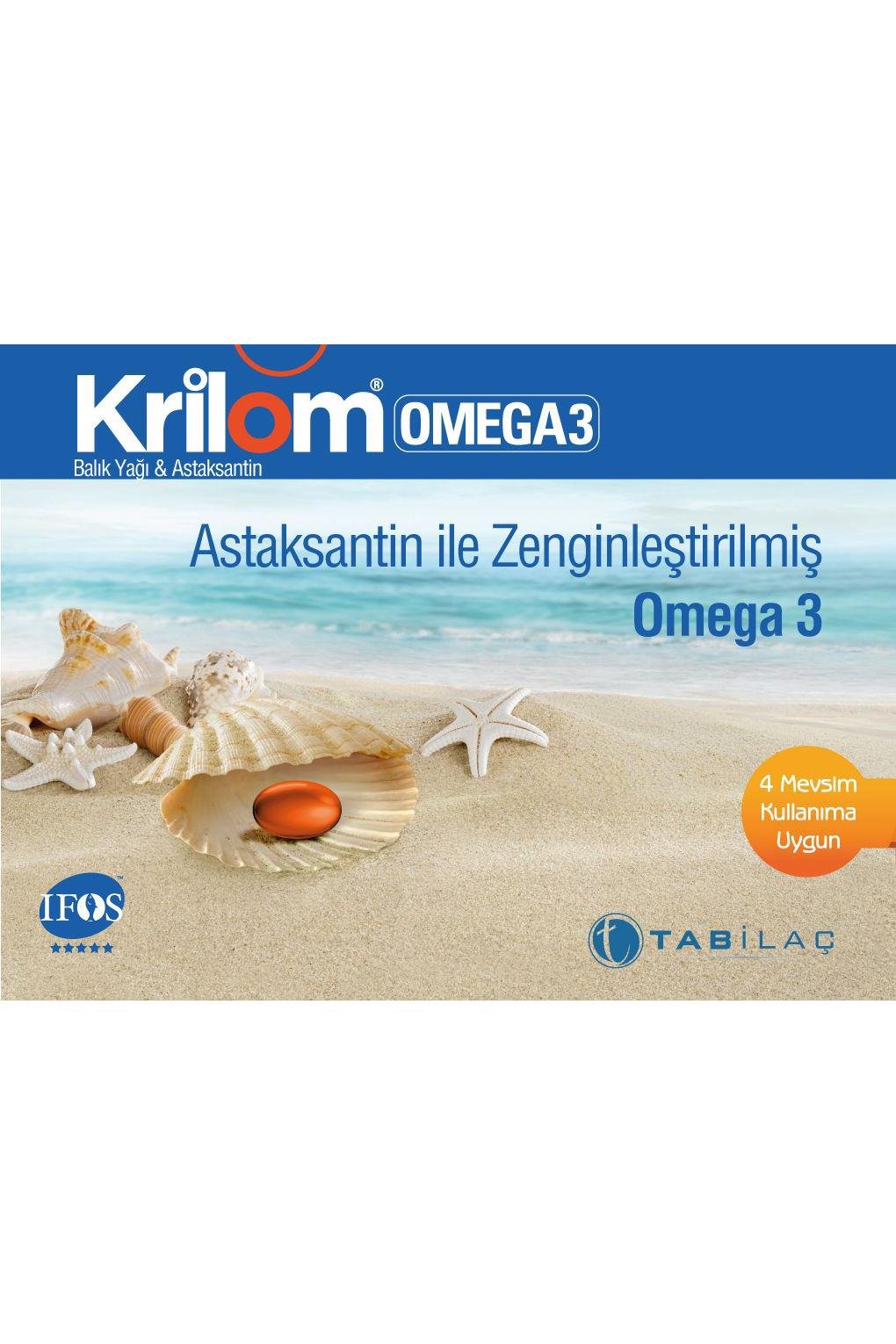 Tab İlaçKrilom Omega 3 50 Yumuşak Kapsül 3'lüKrilom Omega-3 50 Yumuşak Kapsül - 3 Al 2 Öde Fiyatı ve Özellikleri | Mutlufiyatlar