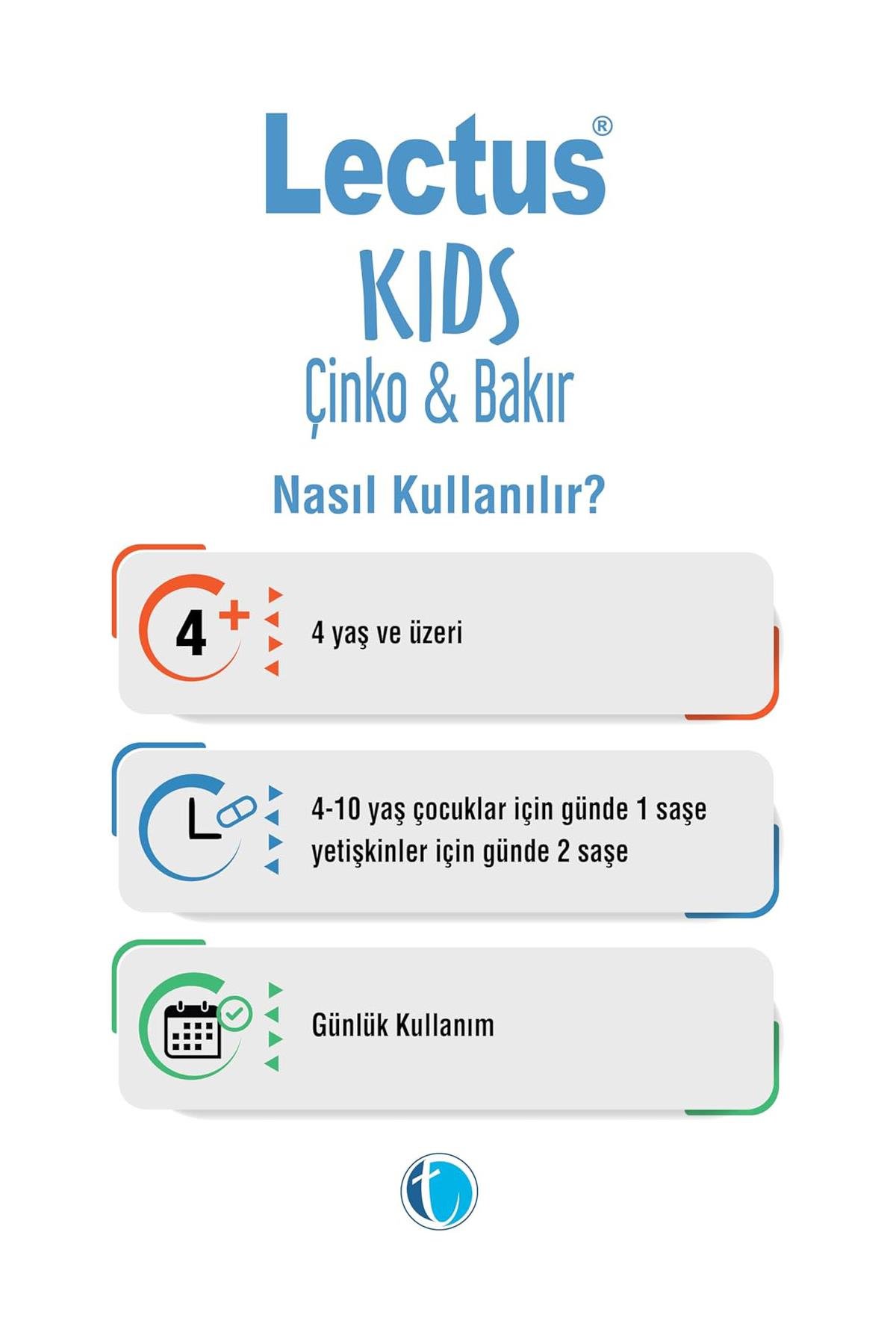 Tab İlaçLectus Kids Çinko & Bakır 60 ŞaseLectus Kids Çinko & Bakır 60 Saşe | Çocuklara Özel Bağışıklık Desteği