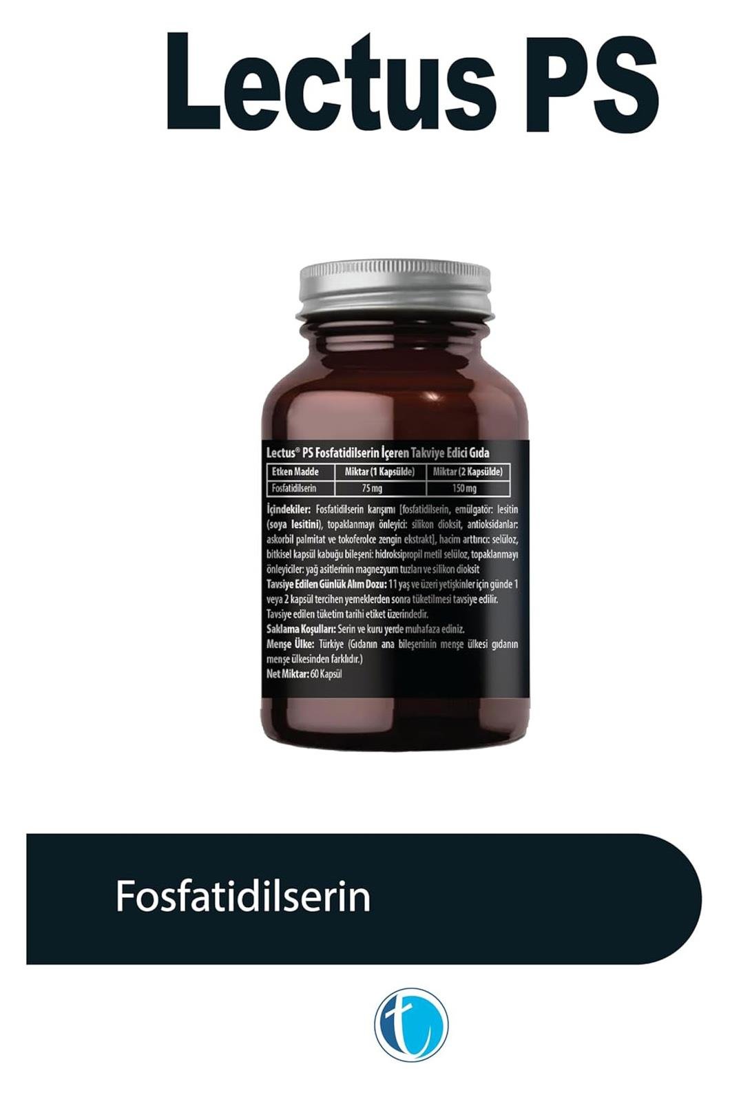 Tab İlaçLectus Ps 60 Kapsül Lectus PS 60 Kapsül | Hafıza ve Konsantrasyon Desteği