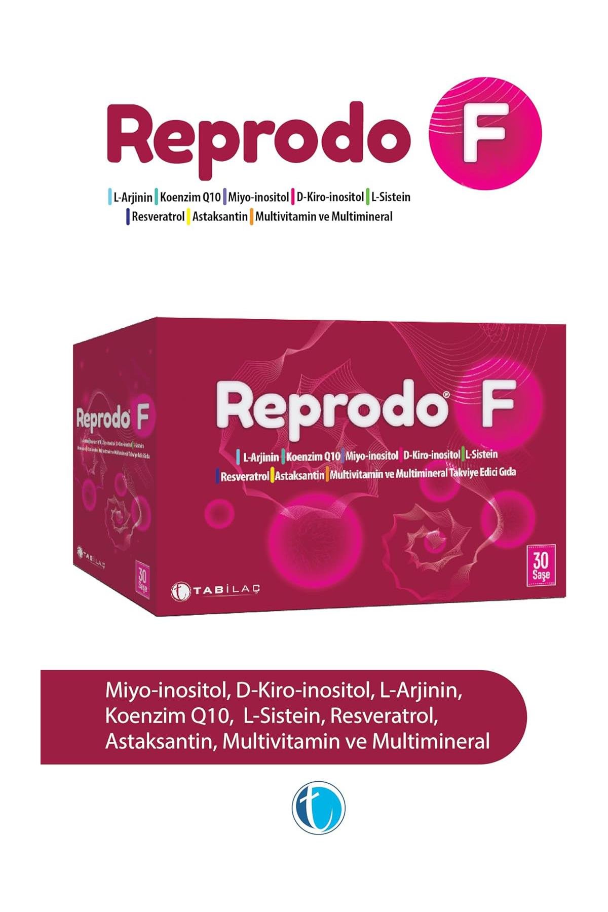 Tab İlaçReprodo F Multivitamin Complex 30 SaşeReprodo F 30 Saşe Fiyatı ve Özellikleri | Mutlufiyatlar