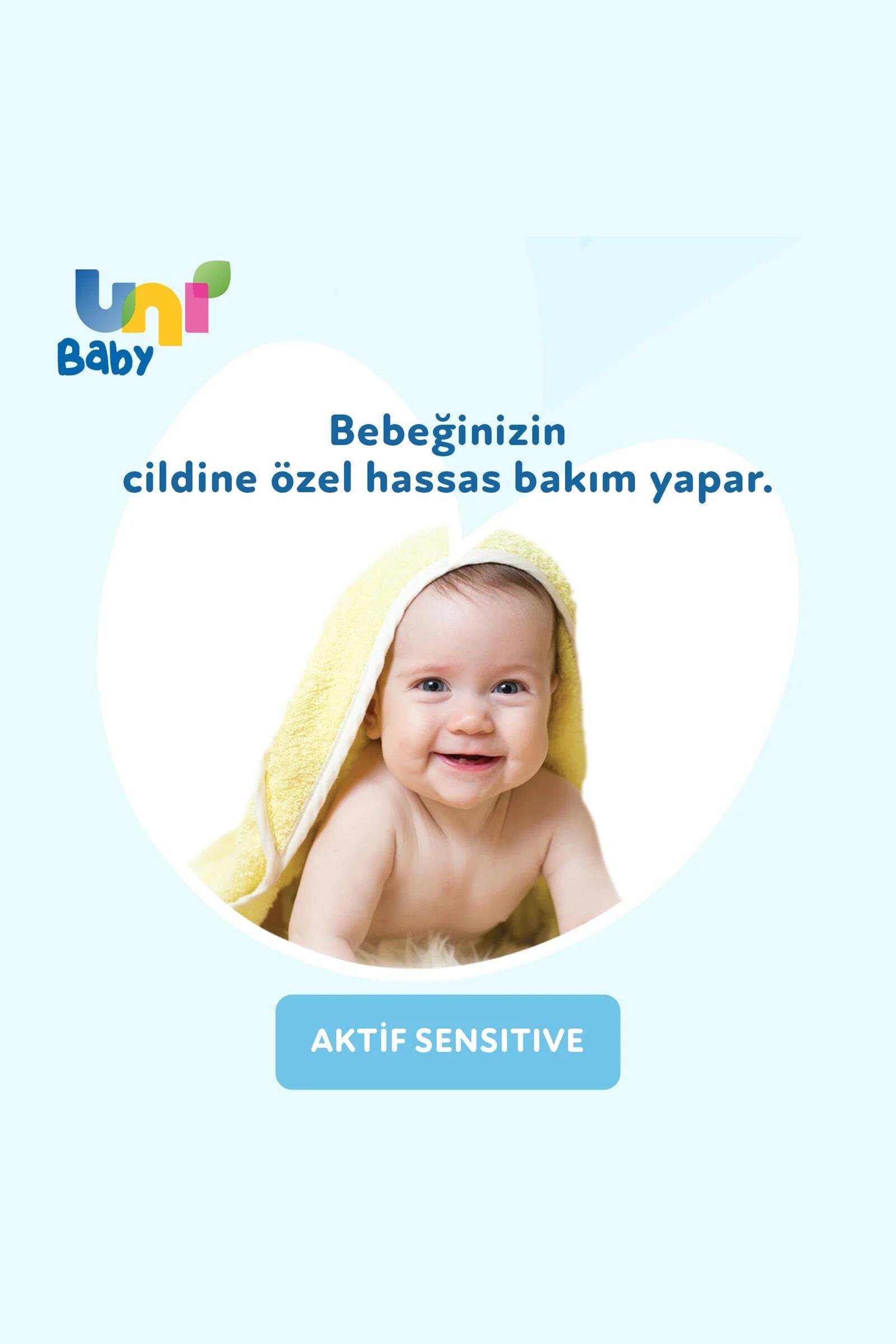 Uni BabyUni Baby Aktif Sensitive Islak Mendil  24+ Ay 3x52 AdetUni Baby Aktif 24+ Ay Islak Mendil 52 Yaprak - 3 Adet Fiyatı ve Özellikleri | Mutlufiyatlar