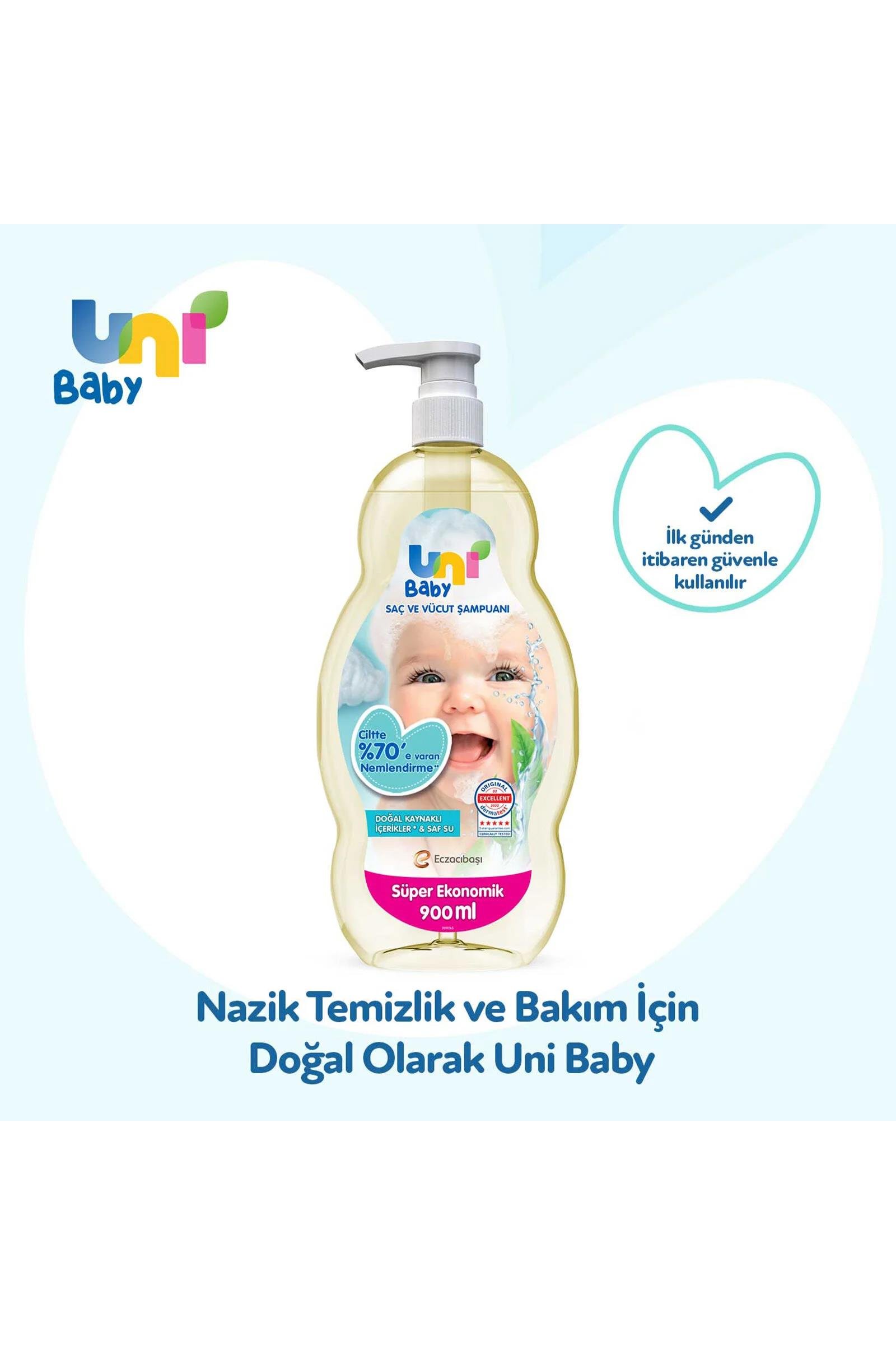 Uni BabyUni Baby Bebek Şampuanı 900 mlUni Baby Bebek Şampuanı 900 ml | Hızlı Kargo & Güvenli Alışveriş