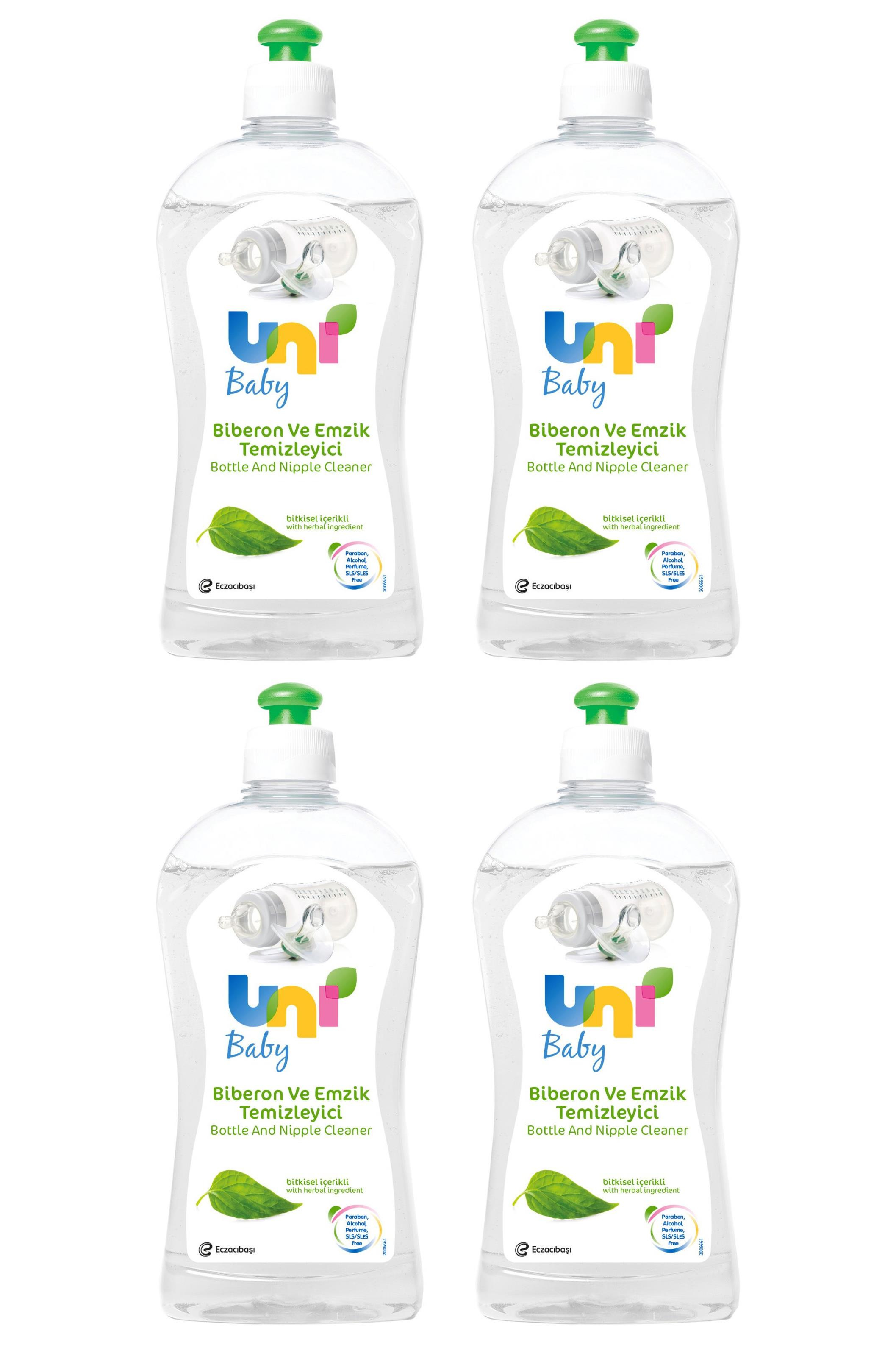 Uni BabyUni Baby Biberon ve Emzik Temizleyici 500 ml 4'lüUni Baby Biberon ve Emzik Temizleyici 500 ml Fiyatı ve Özellikleri | Mutlufiyatlar