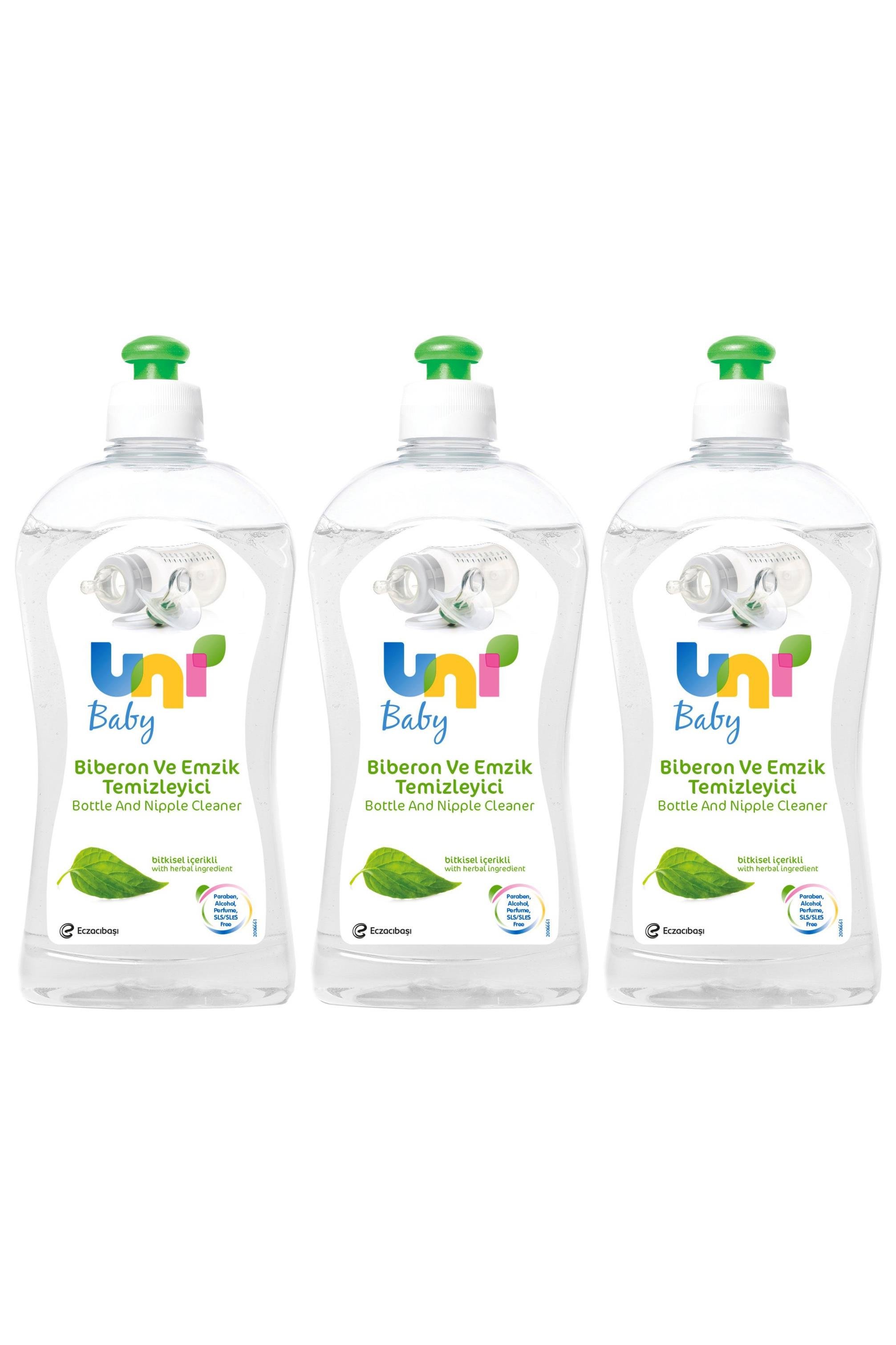 Uni BabyUni Baby Biberon ve Emzik Temizleyici 500 ml 3'lüUni Baby Biberon ve Emzik Temizleyici 500 ml Fiyatı ve Özellikleri | Mutlufiyatlar
