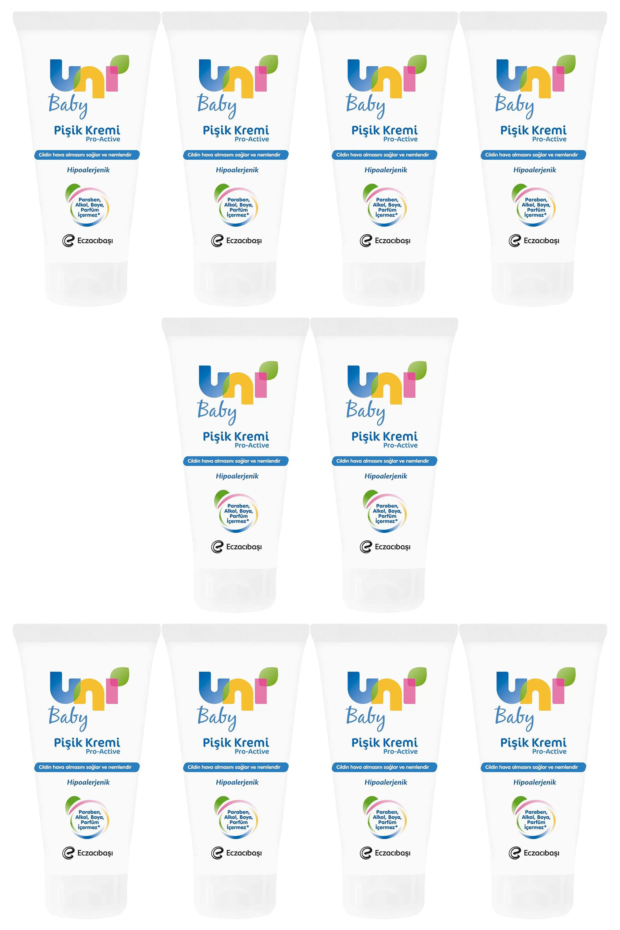 Uni BabyUni Baby Hipoalerjenik Pişik Kremi Pro Active  75 ml 10'luUni Baby Pişik Kremi Pro Active 75 ml Fiyatı ve Özellikleri | Mutlufiyatlar