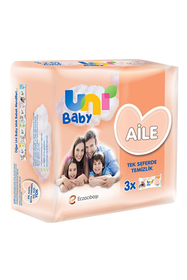 Uni BabyUni Baby Islak Mendil Aile Paketi 3x52 AdetUni Baby Islak Mendil Aile Paketi 52 Yaprak 3lü Fiyatı ve Özellikleri | Mutlufiyatlar