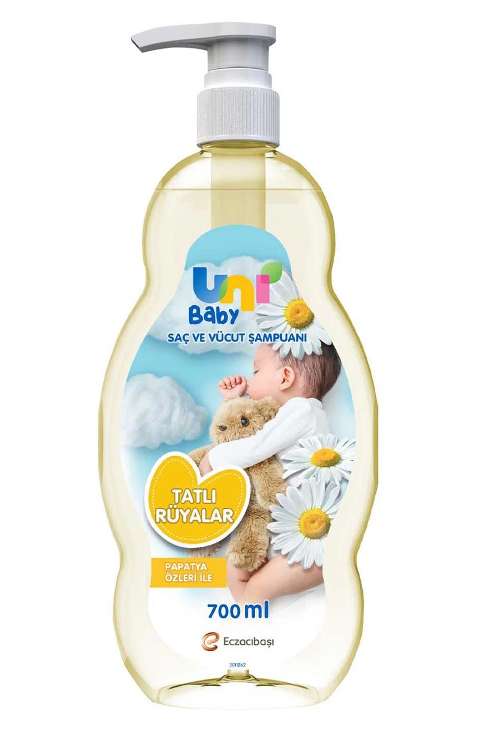 Uni BabyUni Baby Saç ve Vücut Şampuan 700 mlUni Baby Tatlı Rüyalar Şampuan 700 ml Fiyatı ve Özellikleri | Mutlufiyatlar