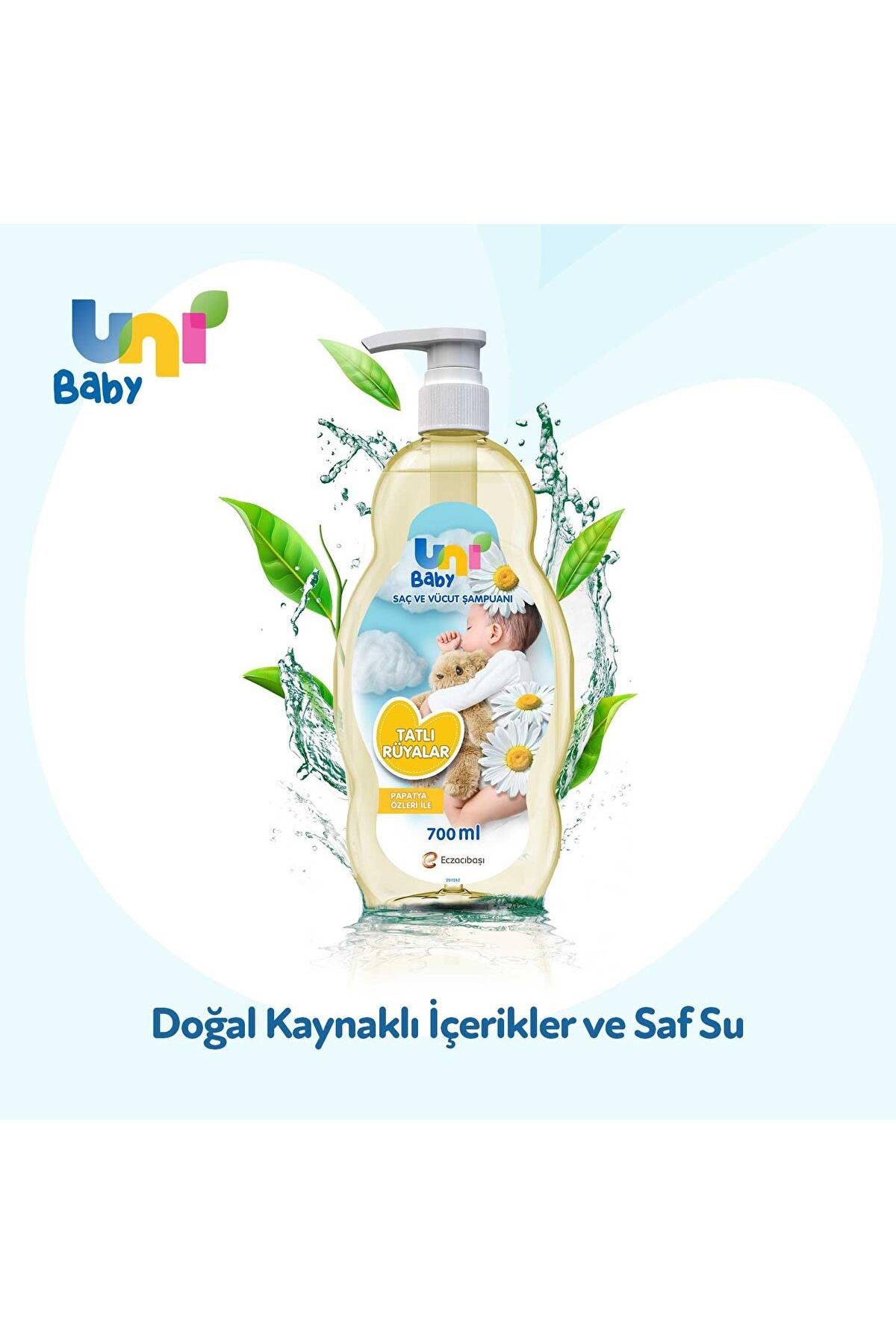 Uni BabyUni Baby Saç ve Vücut Şampuan 700 mlUni Baby Tatlı Rüyalar Şampuan 700 ml Fiyatı ve Özellikleri | Mutlufiyatlar