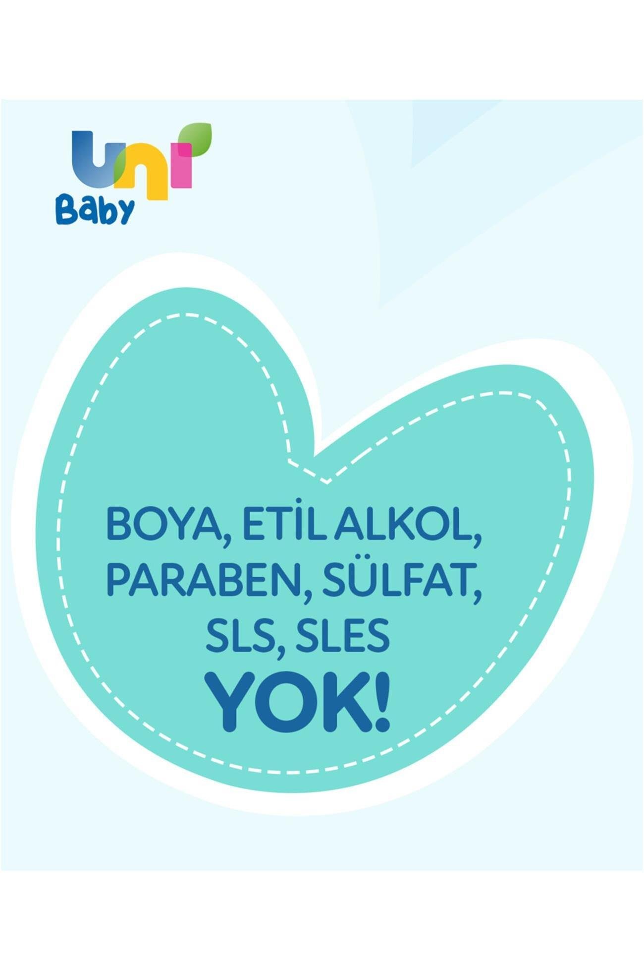 Uni BabyUni Baby Saç ve Vücut Şampuanı 500 ml 4'lüUni Baby Boyasız Şampuan 500 ml | Hızlı Kargo & Güvenli Alışveriş