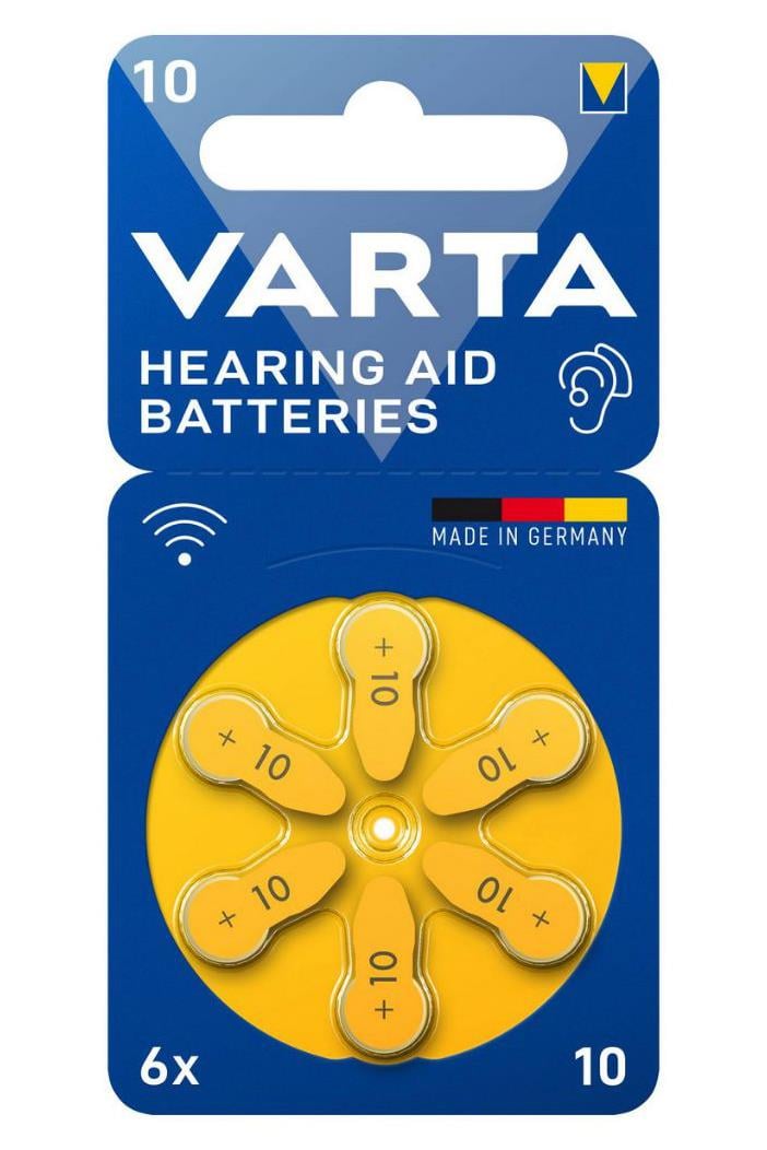 VartaVarta İşitme Cihazı Pili No: 10 6 AdetVarta Kulak Pili No: 10 6lı Fiyatı ve Özellikleri | Mutlufiyatlar