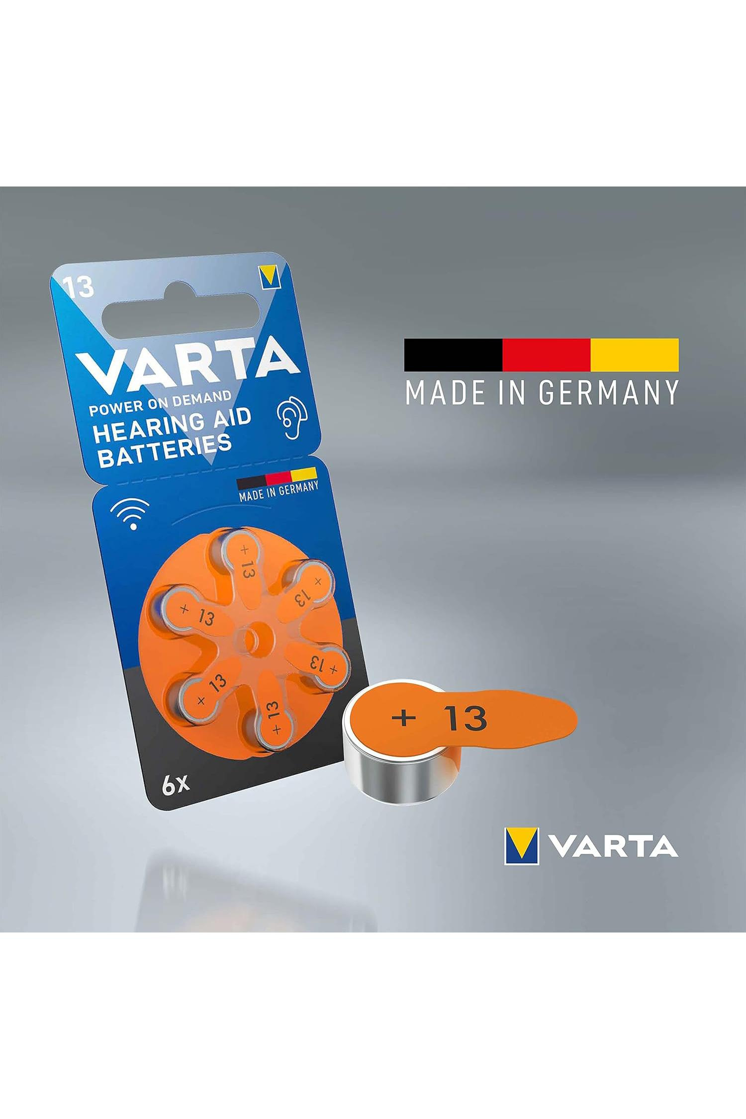 VartaVarta İşitme Cihazı Pili No: 13 6 AdetVarta Kulak Pili No: 13 6lı Fiyatı ve Özellikleri | Mutlufiyatlar
