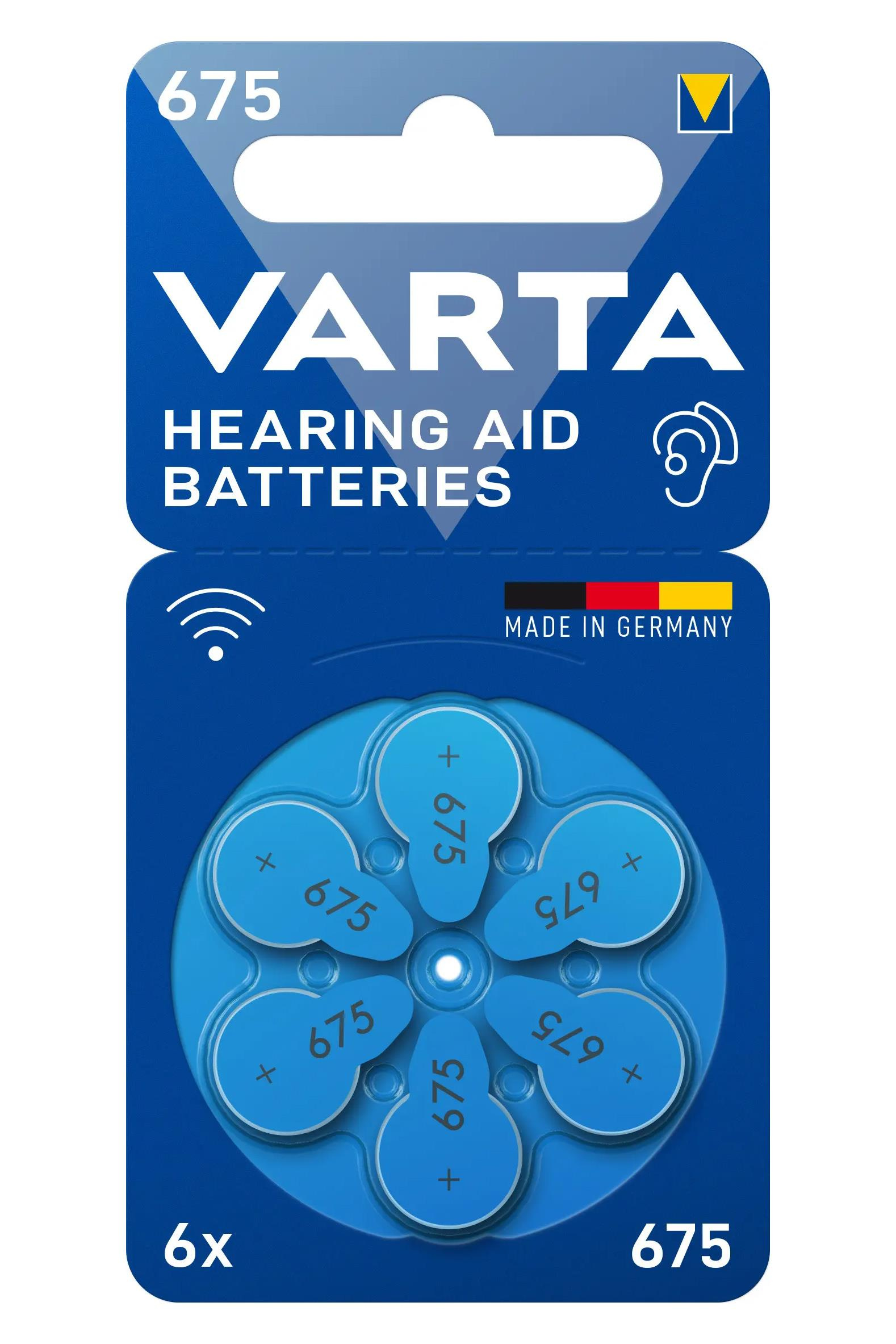 VartaVarta İşitme Cihazı Pili No: 675 6 AdetVarta Kulak Pili No: 675 6lı Fiyatı ve Özellikleri | Mutlufiyatlar
