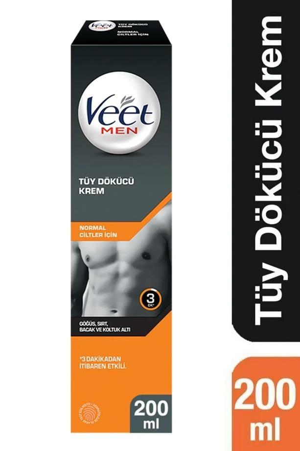 VeetVeet Erkeklere Özel Tüy Dökücü Krem 200 ml 10'luVeet Erkek Tüy Dökücü Krem 200 ml | Güçlü Formül
