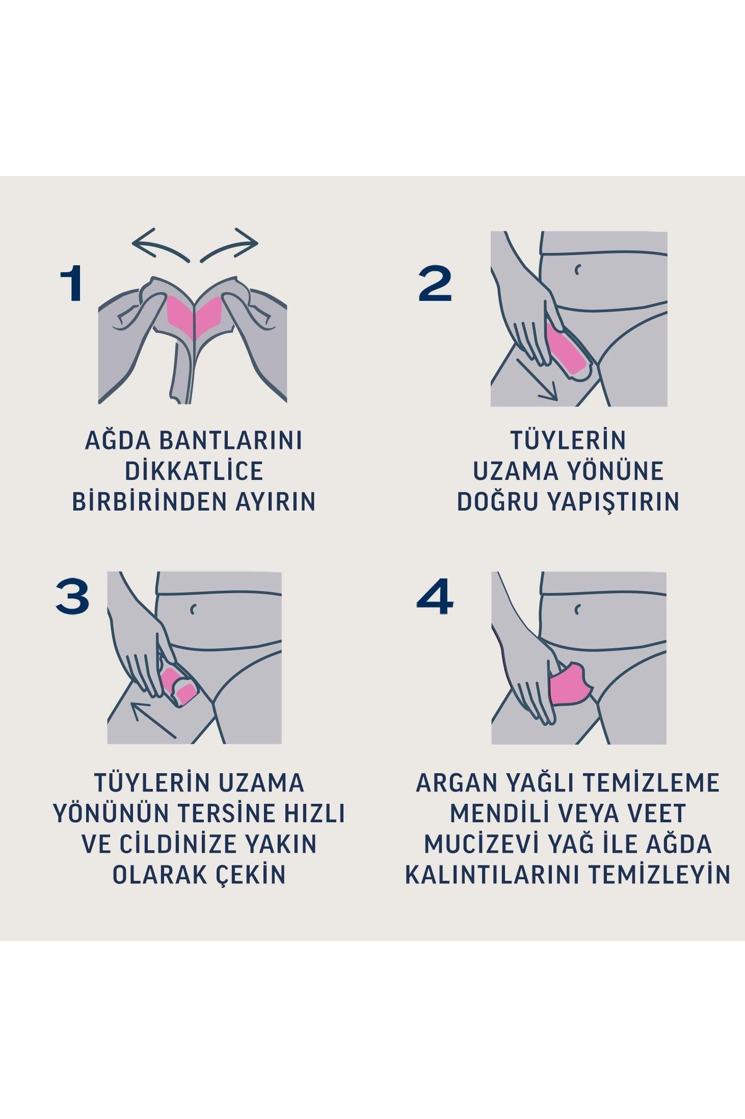 VeetVeet Hipoalerjenik Pure Sir Ağda Bandı Bikini ve Koltuk Altı Bölgesi 16 AdetVeet Hipoalerjenik Sir Ağda Bandı Pure Bikini Bölgesi ve Koltuk Altı 16lı + 3 Adet Temizleme Mendili Hediye Fiyatı ve Özellikleri | Mutlufiyatlar