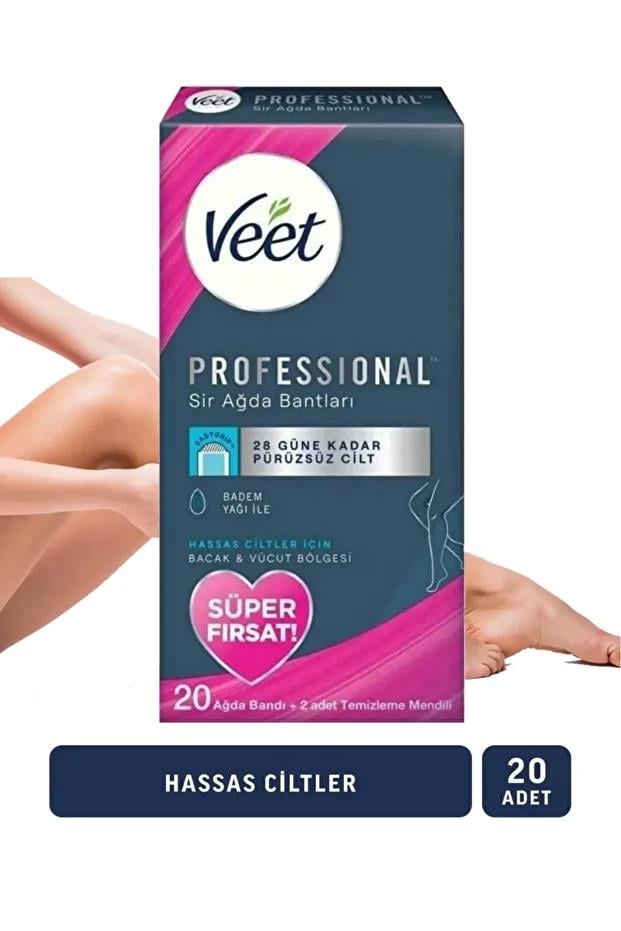 VeetVeet Professional Sir Ağda Bandı Hassas Ciltler İçin Bacak Ve Vücut Bölgesi 20 Adet 2'liVeet Hassas Ciltler İçin Sir Ağda Bandı 20li Fiyatı ve Özellikleri | Mutlufiyatlar
