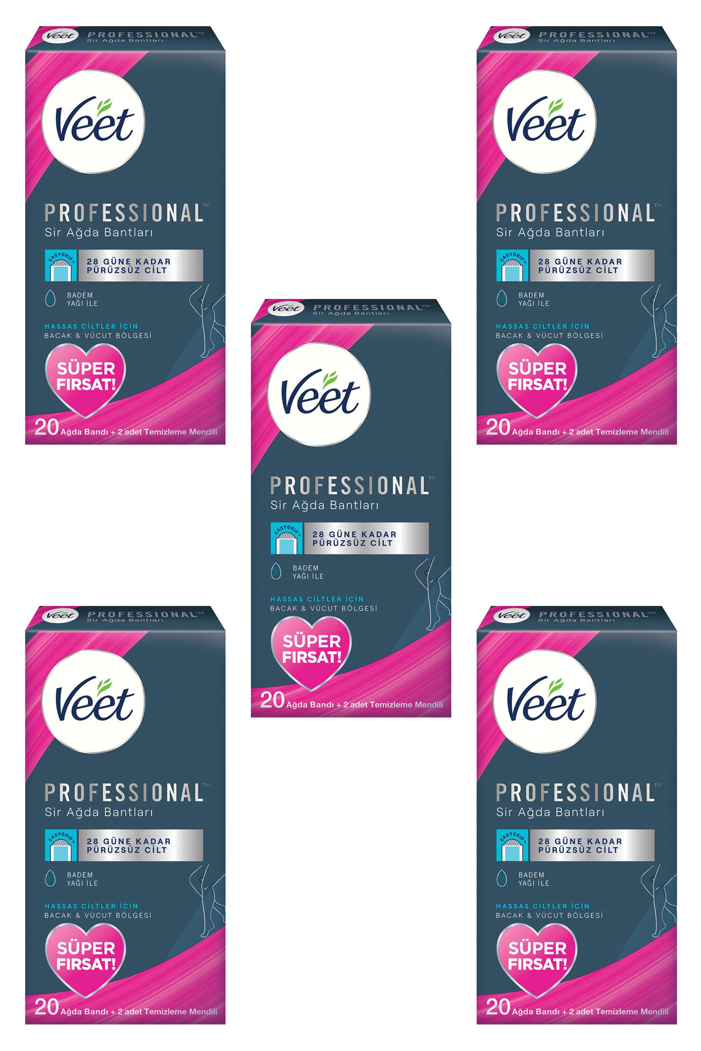 VeetVeet Professional Sir Ağda Bandı Hassas Ciltler İçin Bacak Ve Vücut Bölgesi 20 Adet 5'liVeet Hassas Ciltler İçin Sir Ağda Bandı 20li Fiyatı ve Özellikleri | Mutlufiyatlar