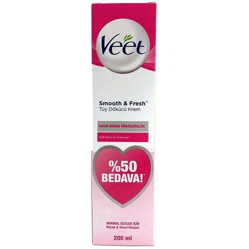 VeetVeet Smooth   Fresh Normal Cilt Tüy Dökücü Krem 200 ml - %50 BedavaVeet Smooth   Fresh Normal Cilt Tüy Dökücü Krem 200 ml - %50 Bedava Fiyatı ve Özellikleri | Mutlufiyatlar