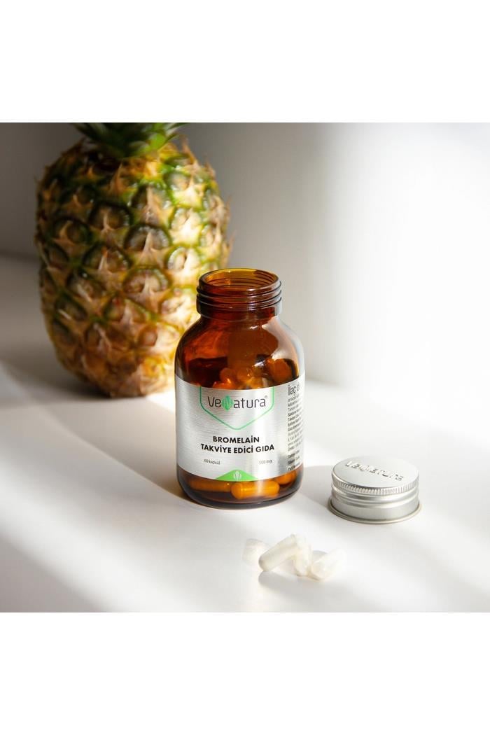 VenaturaVenatura Bromelain Takviye Edici Gıda 60 KapsülVenatura Bromelain 60 Kapsül Fiyatı ve Özellikleri | Mutlufiyatlar