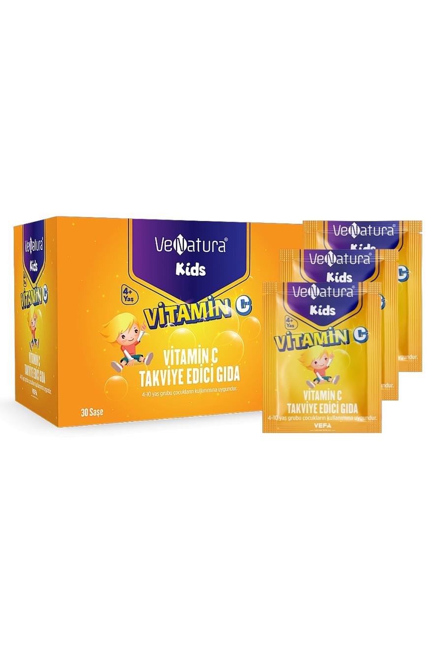 VenaturaVenatura Kids Vitamin C 30 SaşeVenatura Kids Vitamin C 30 Saşe Fiyatı ve Özellikleri | Mutlufiyatlar
