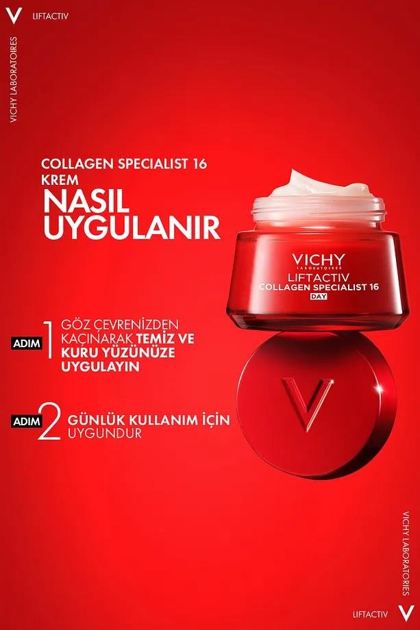 VichyVichy Liftactiv Collagen Specialist 16 Gündüz Kremi 50 mlVichy Liftactiv Collagen Specialist 16 Gündüz Kremi 50 ml | Hızlı Kargo & Orijinal Ürün