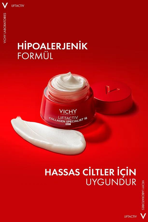 VichyVichy Liftactiv Collagen Specialist 16 Gündüz Kremi 50 mlVichy Liftactiv Collagen Specialist 16 Gündüz Kremi 50 ml | Hızlı Kargo & Orijinal Ürün