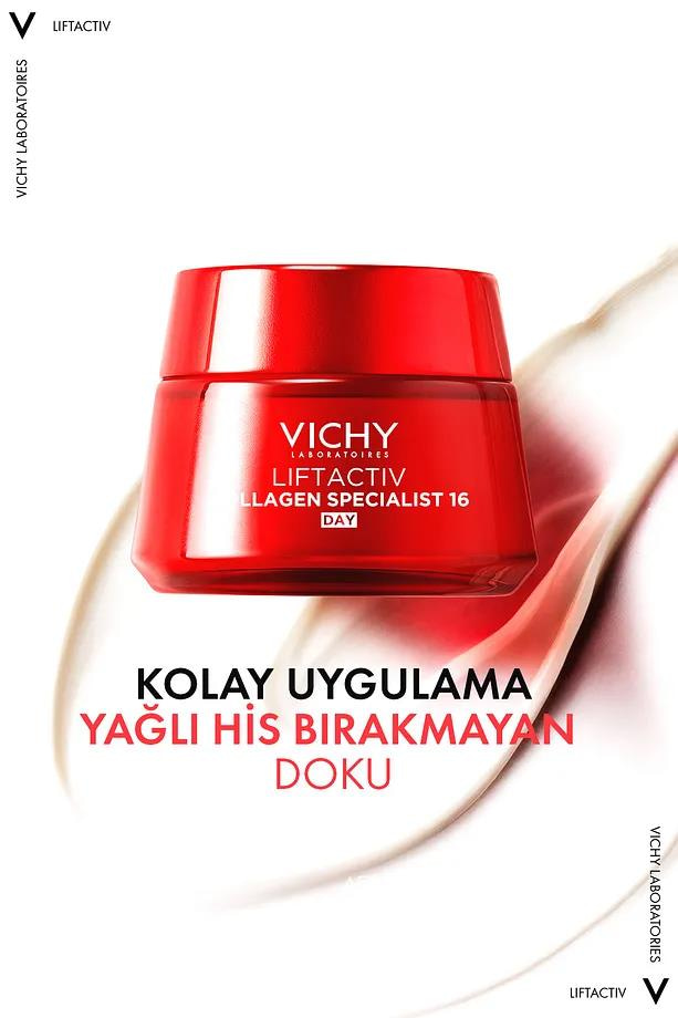 VichyVichy Liftactiv Collagen Specialist 16 Gündüz Kremi 50 mlVichy Liftactiv Collagen Specialist 16 Gündüz Kremi 50 ml | Hızlı Kargo & Orijinal Ürün