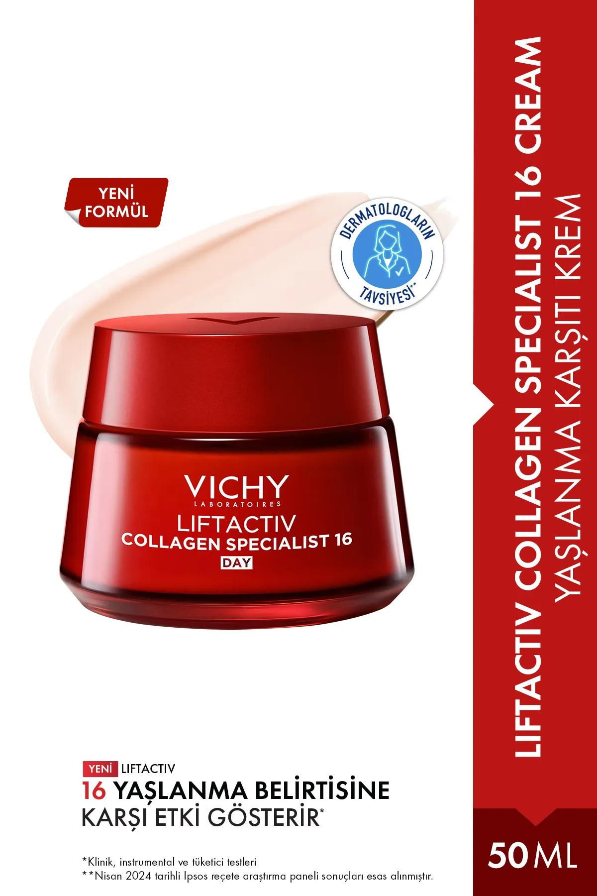 VichyVichy Liftactiv Collagen Specialist 16 Gündüz Kremi 50 mlVichy Liftactiv Collagen Specialist 16 Gündüz Kremi 50 ml | Hızlı Kargo & Orijinal Ürün