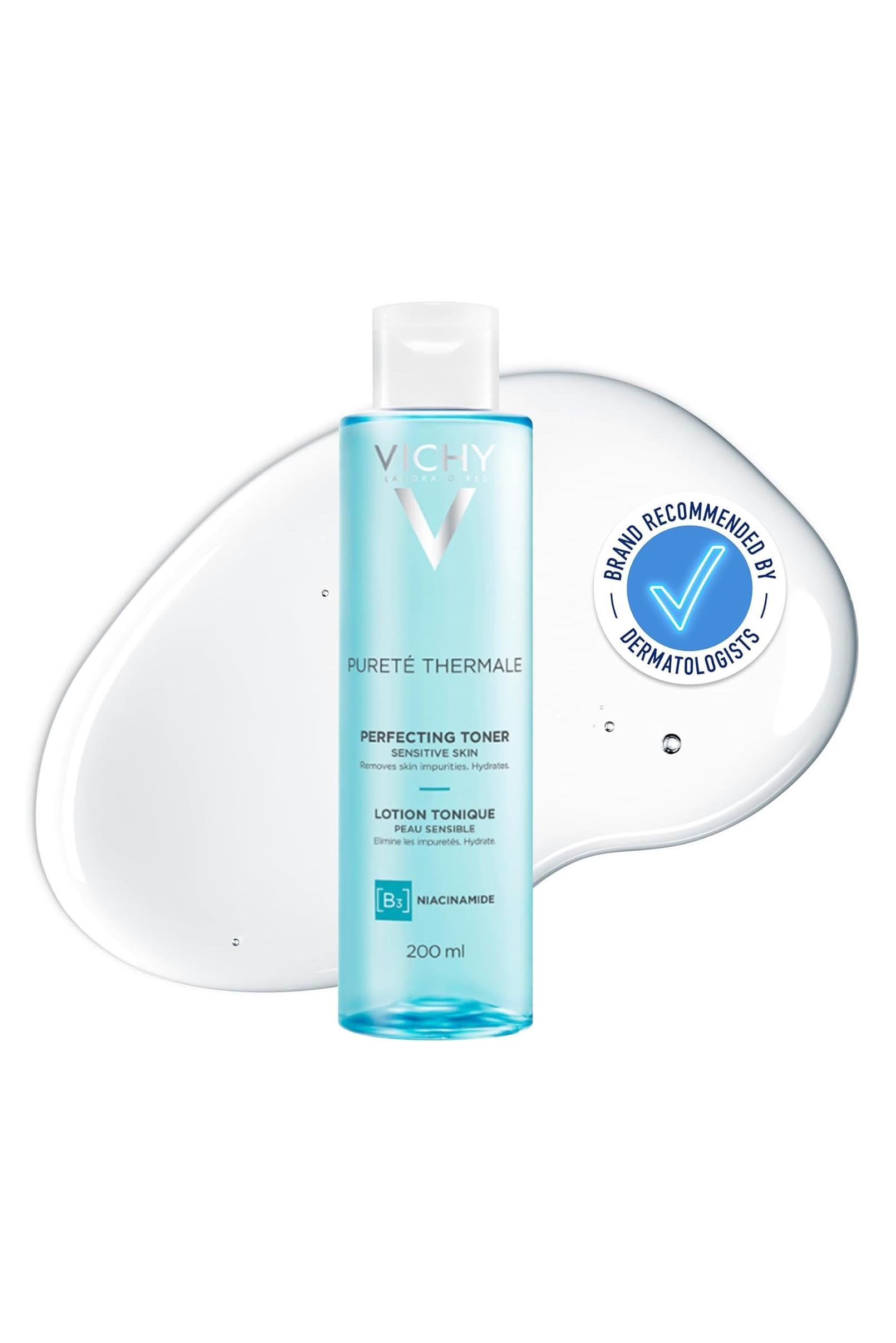 VichyVichy Purete Thermale Tonik Tazeliyici Normal & Karma Ciltler İçin 200 mlVichy PNM Tonik 200ml | Hassas Ciltler İçin Ferahlatıcı Tonik
