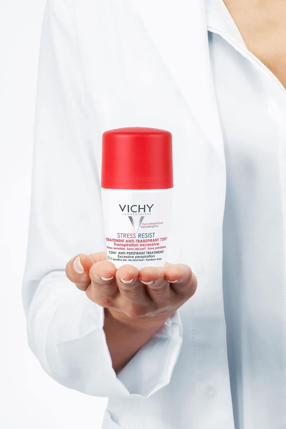 VichyVichy Stress Resist Terleme Karşıtı Deodorant Yoğun Kontrol - 72 Saat Etkinlik 50mlVichy Stress Resist Deodorant 50 ml | 72 Saat Yoğun Koruma
